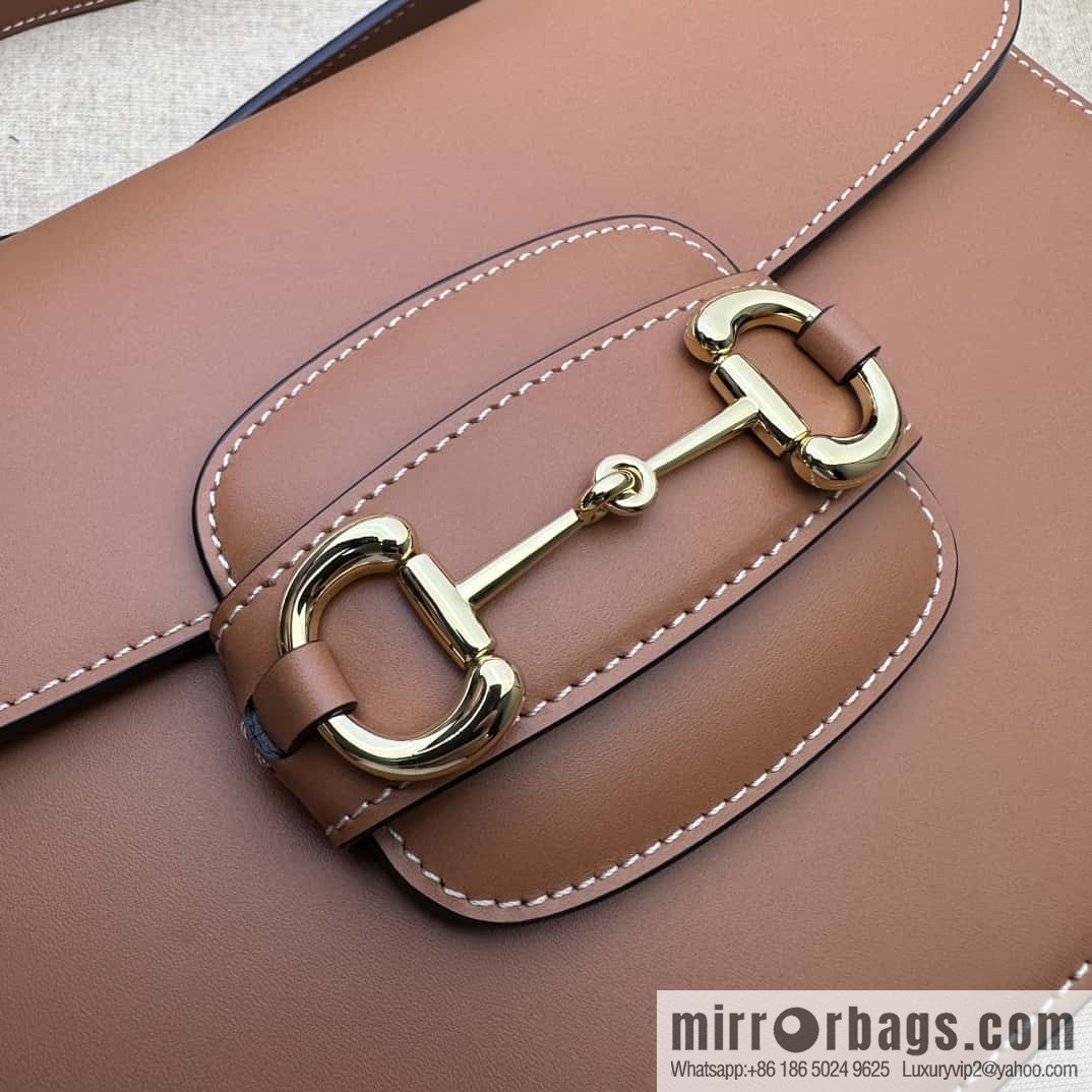 Gucci Horsebit 1955 series small shoulder backpack 602204 Vintage brown
