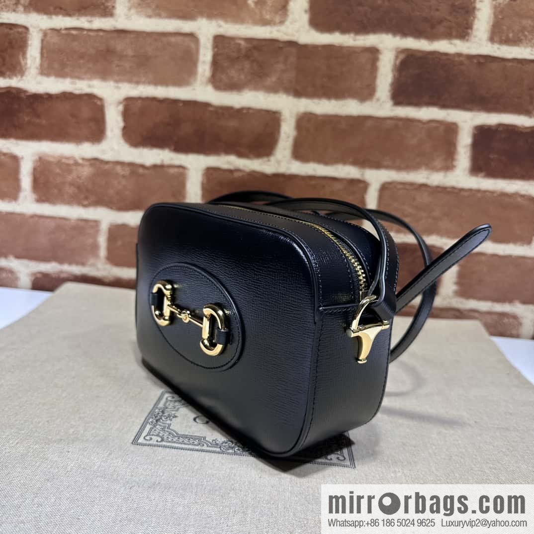 Gucci Horsebit 1955 series small shoulder backpack 760196g full leather
