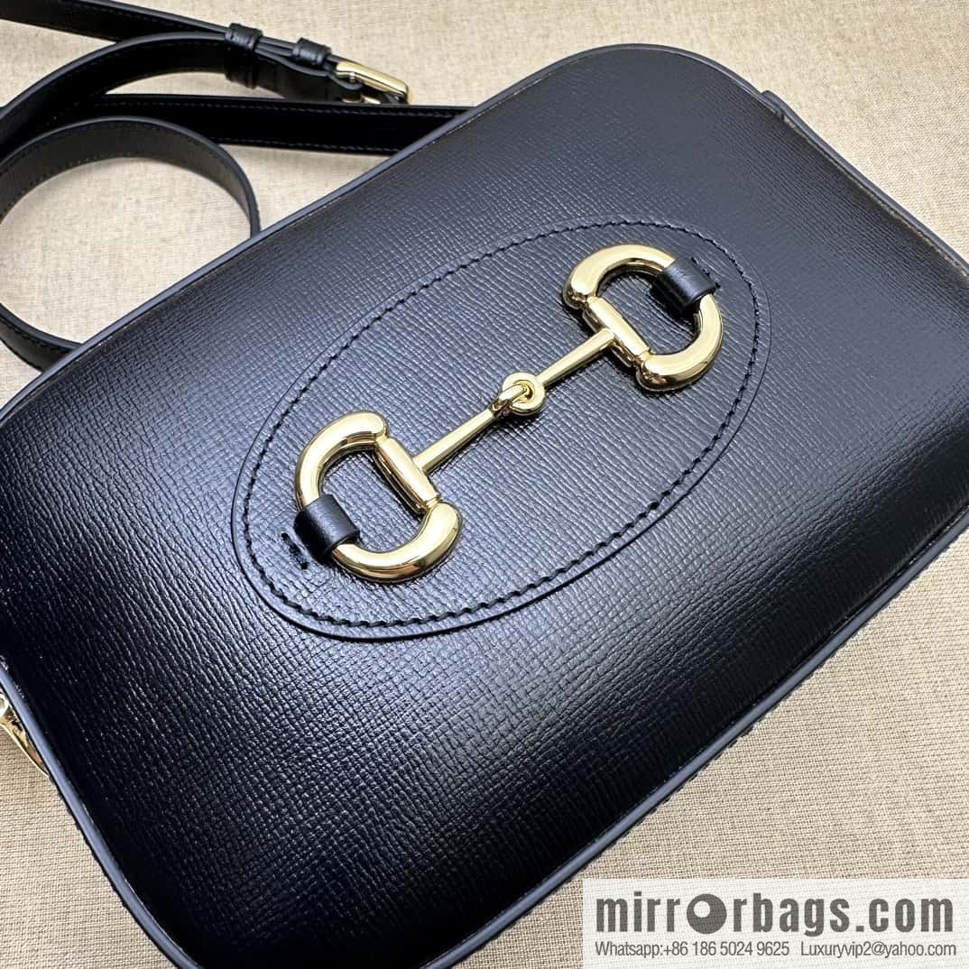 Gucci Horsebit 1955 series small shoulder backpack 760196g full leather