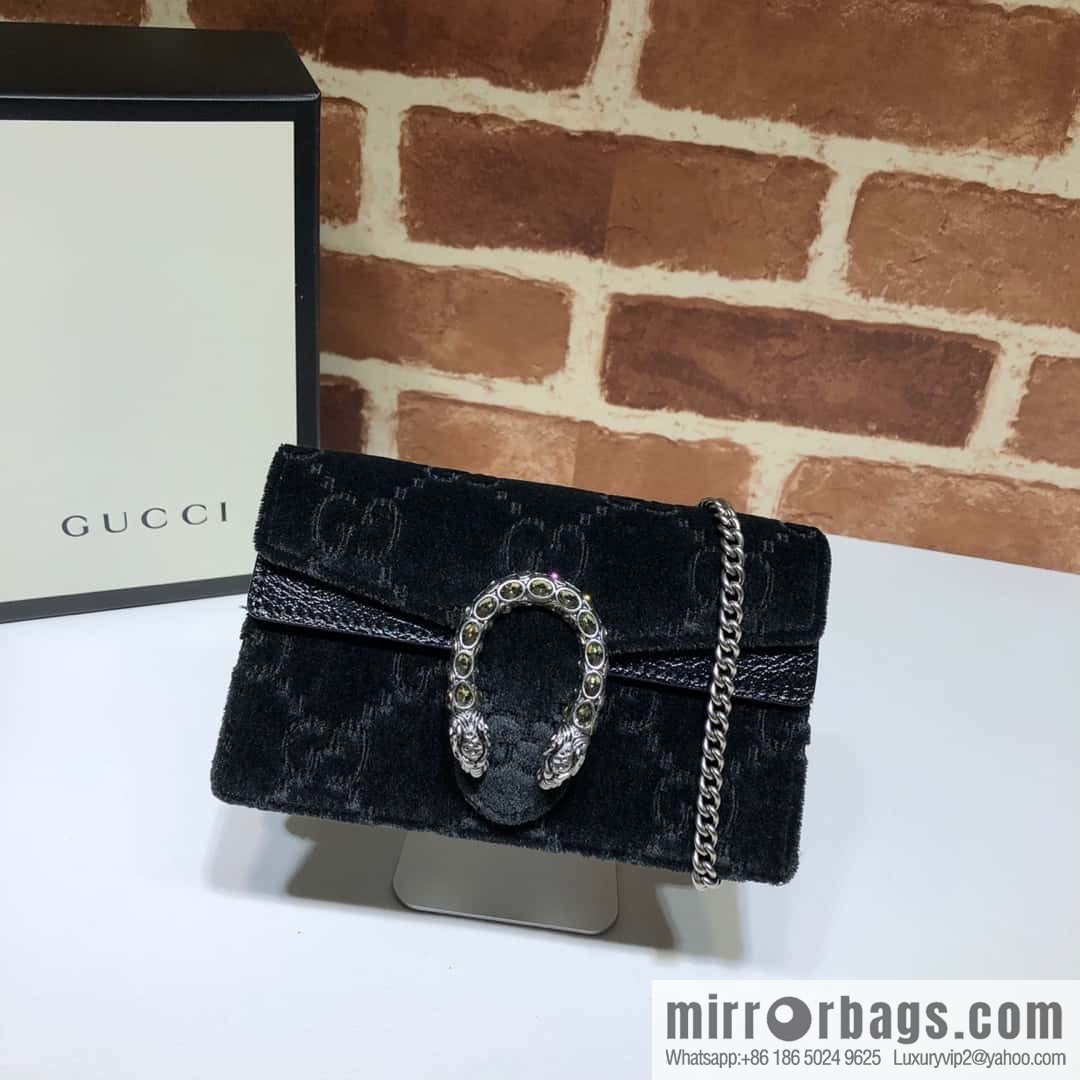 Gucci Dionysus series GG super mini handbag 476432g fleece G
