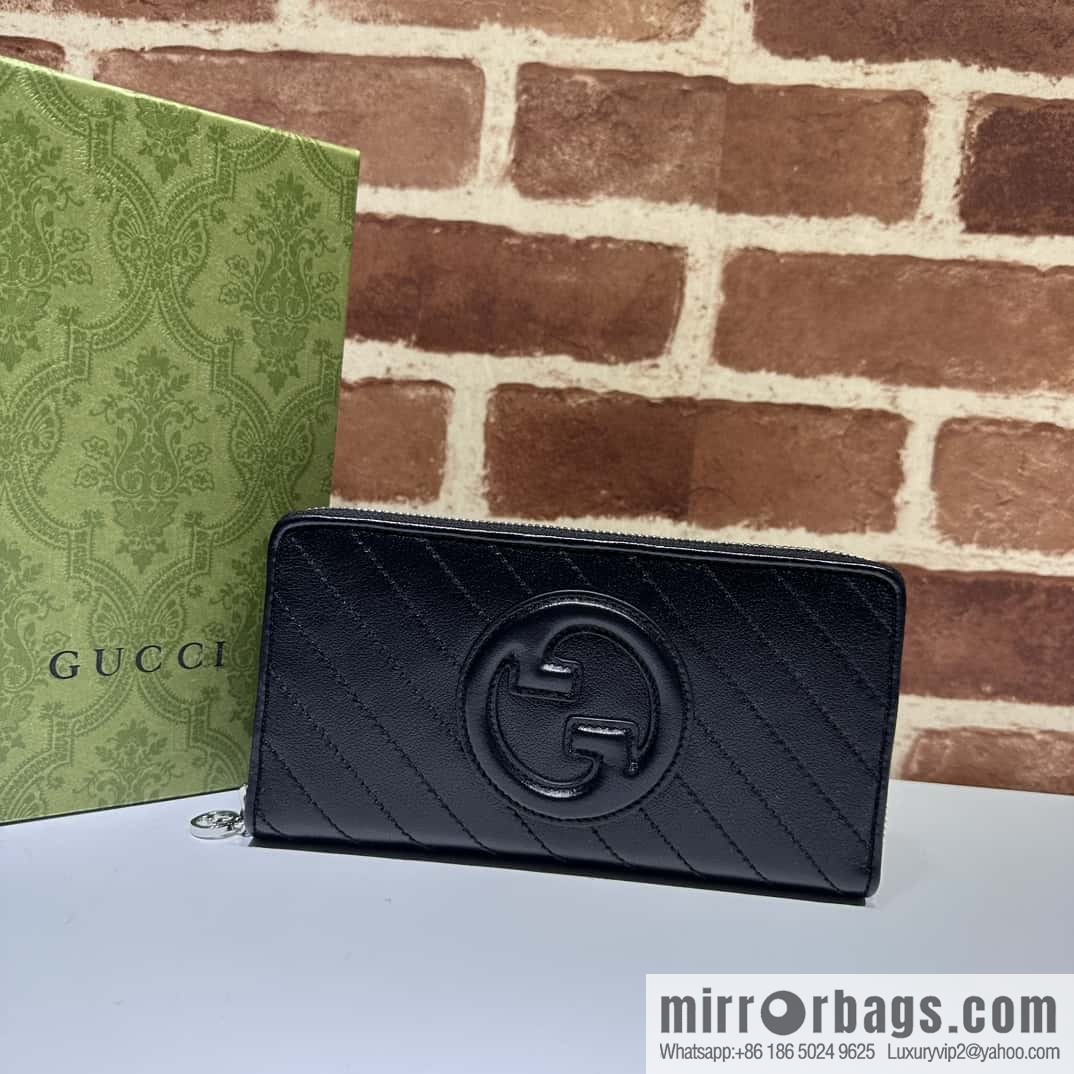 Gucci Blondie series full zipper wallet 760312g color