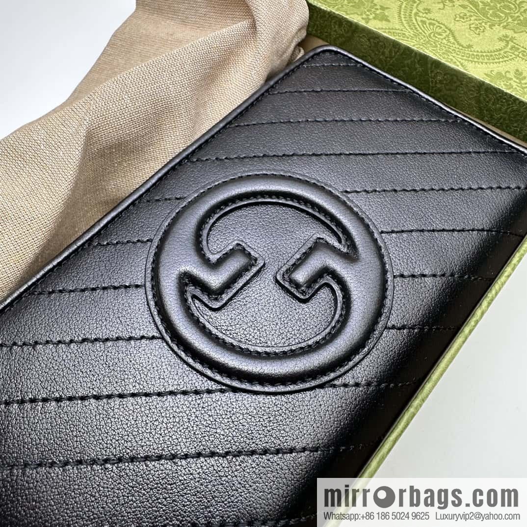 Gucci Blondie series full zipper wallet 760312g color