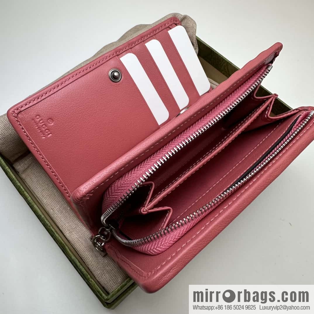 Gucci Blondie series wallet 760336 rose powder