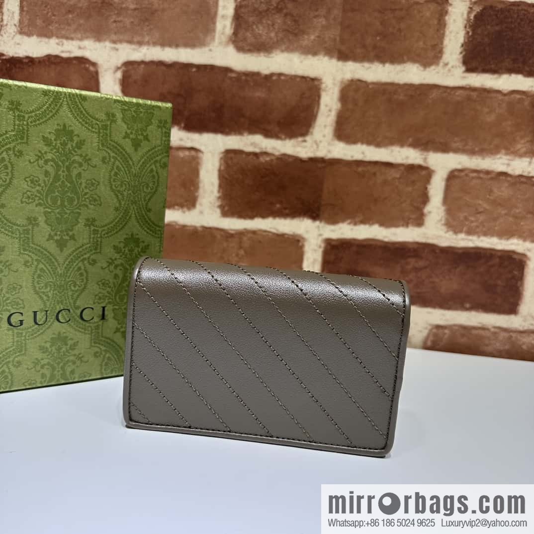 Gucci Blondie series wallet 760336 grey