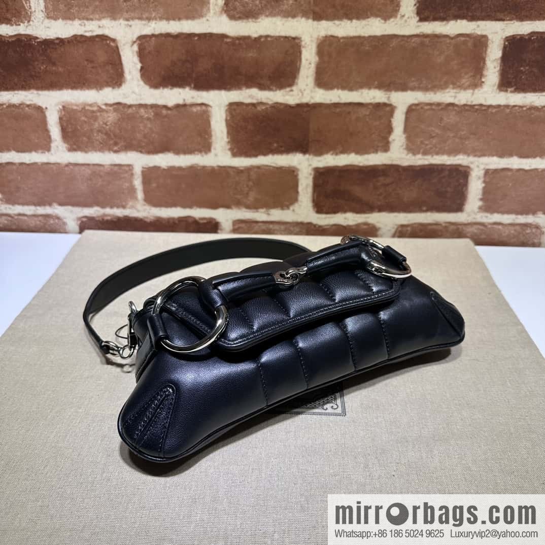 Gucci Horsebit Chain small shoulder backpack 764339 gr leather