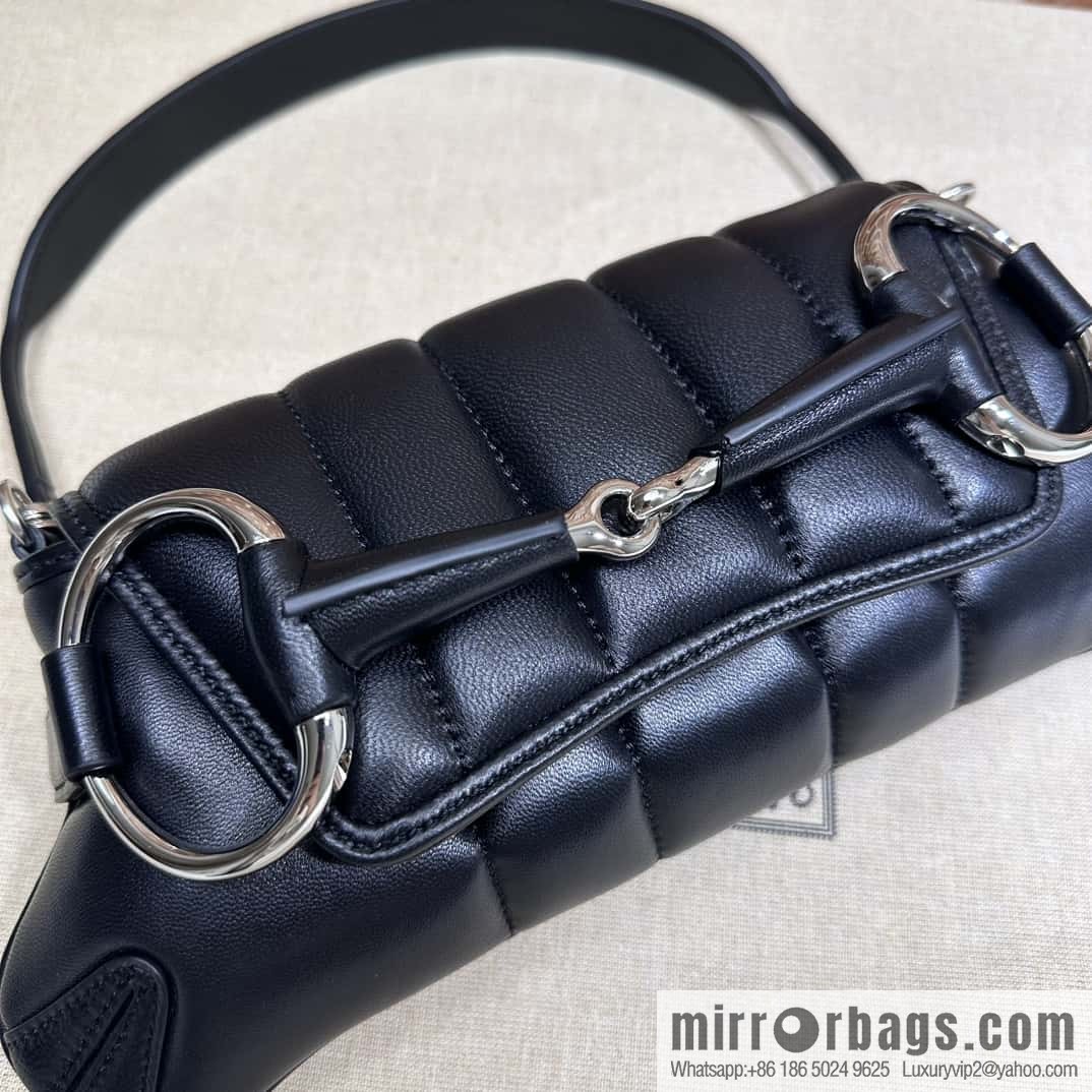 Gucci Horsebit Chain small shoulder backpack 764339 gr leather