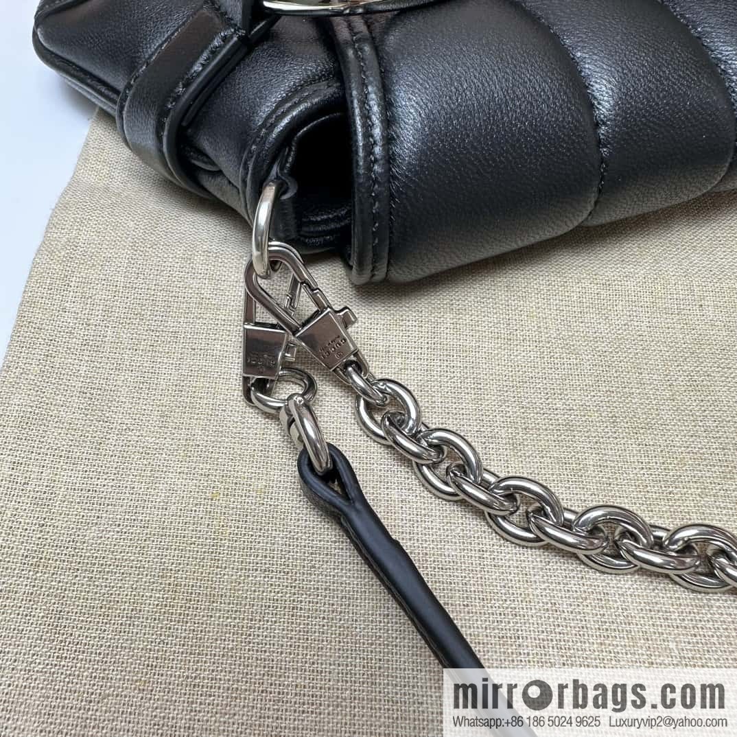 Gucci Horsebit Chain small shoulder backpack 764339 gr leather