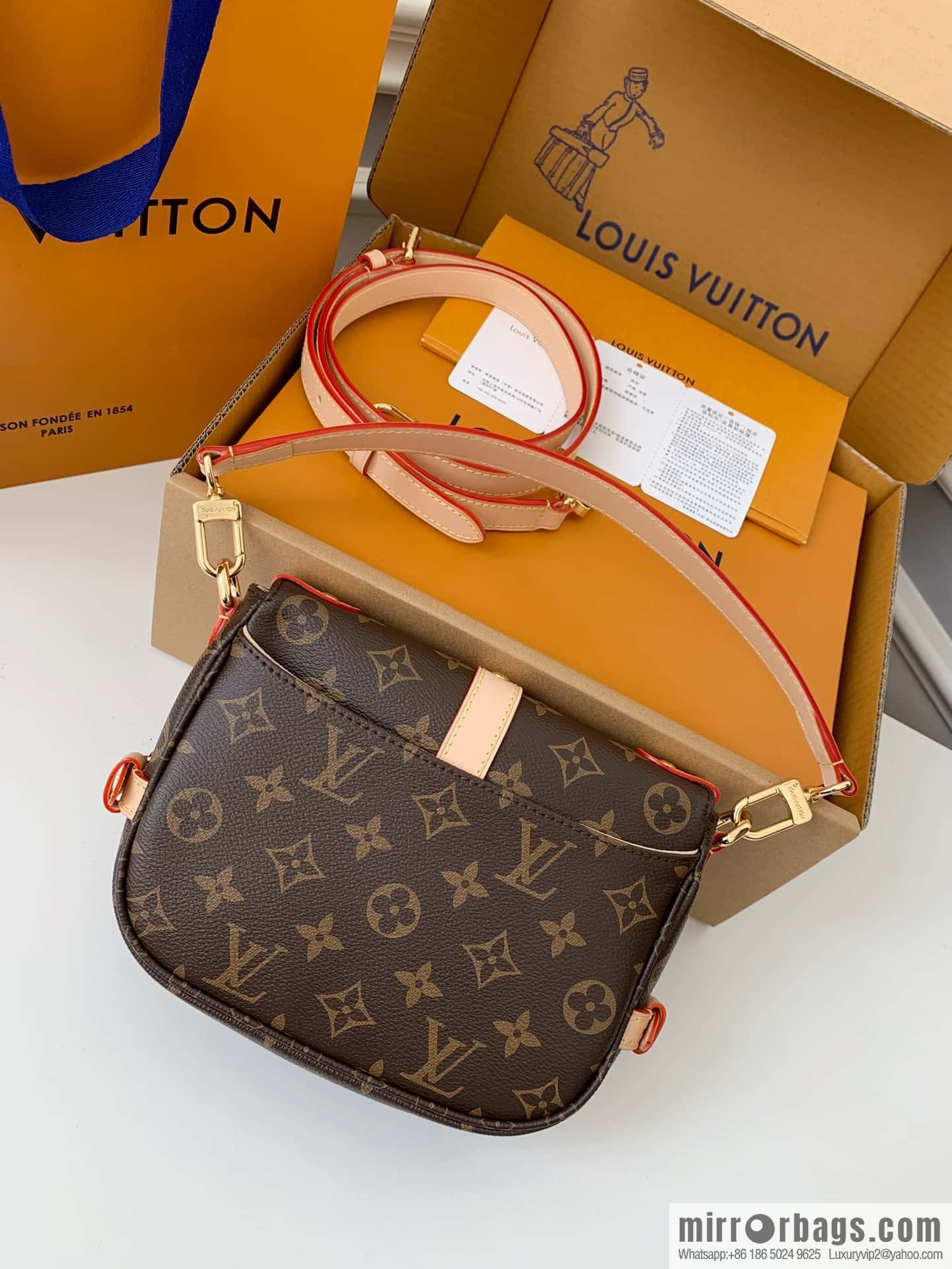 LV M46740 SAUMUR BB handbag