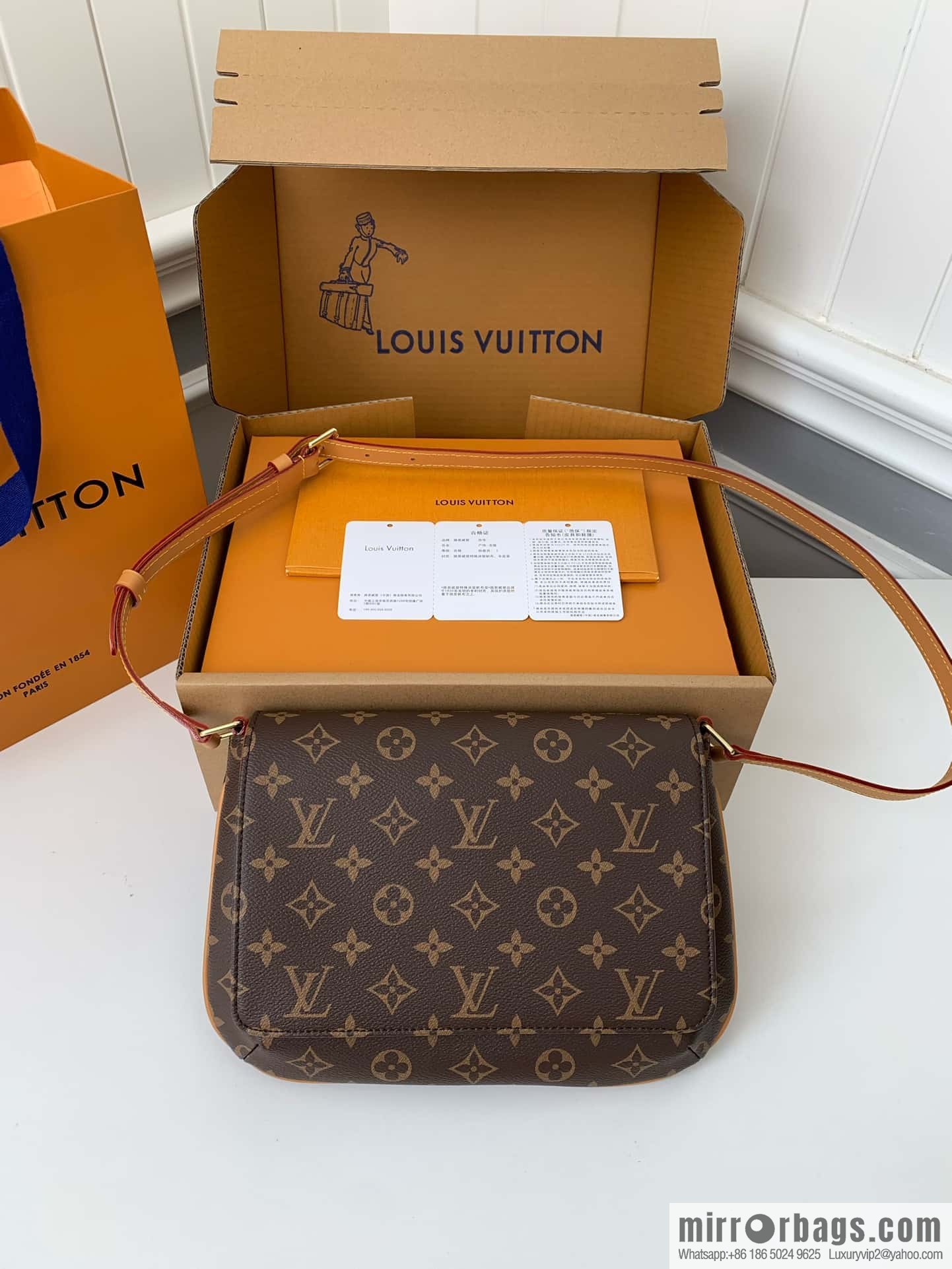LV M51257 Musette Tango Medieval Wang Fei Bag