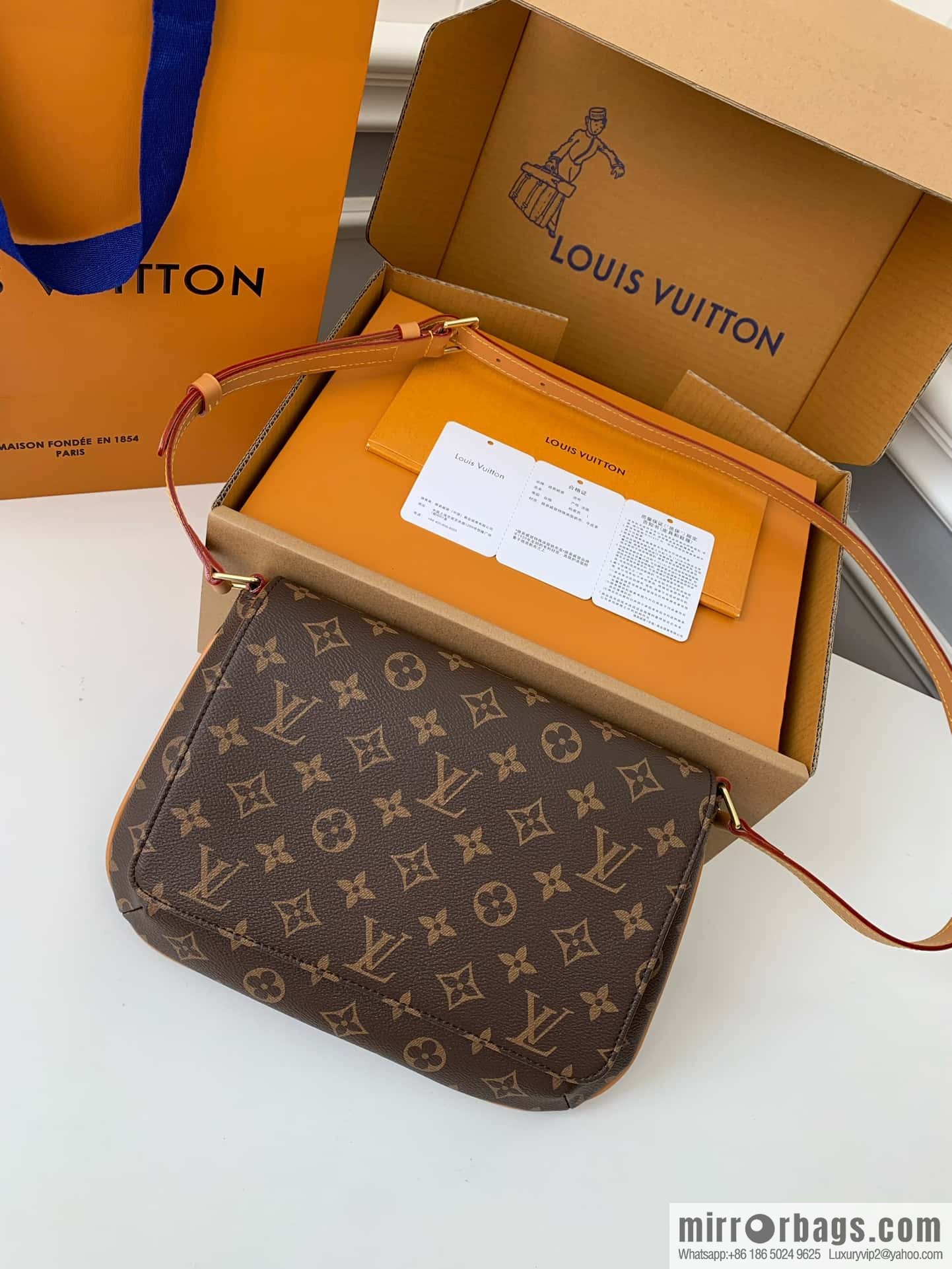 LV M51257 Musette Tango Medieval Wang Fei Bag