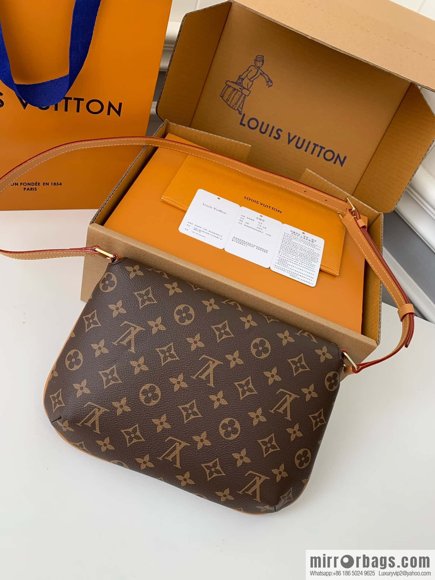 LV M51257 Musette Tango Medieval Wang Fei Bag