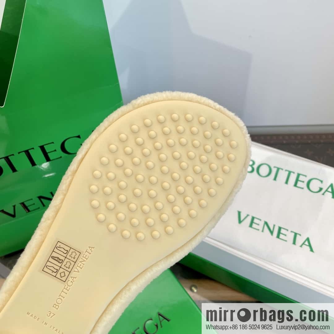 Bottega Veneta wool ballet shoes