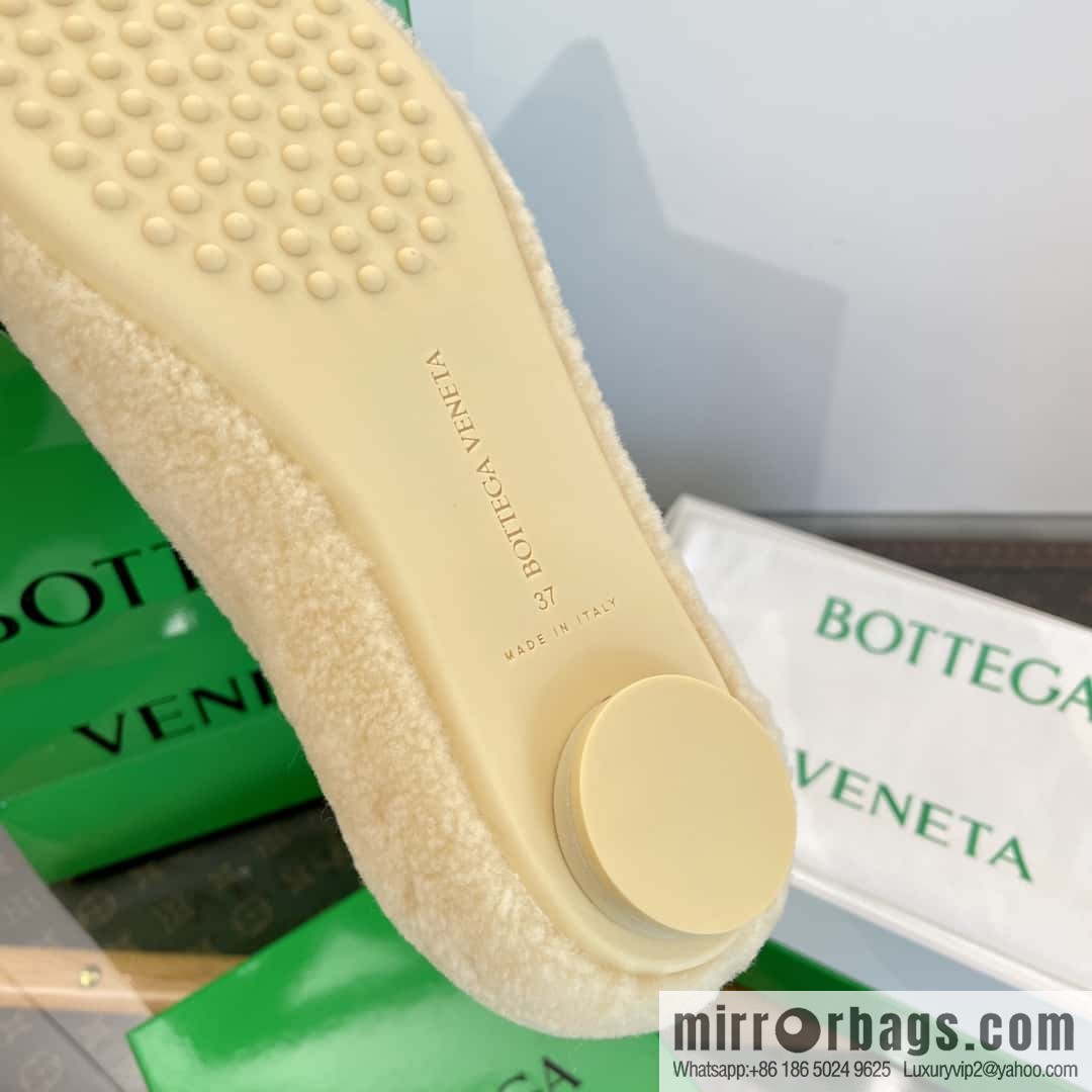Bottega Veneta wool ballet shoes