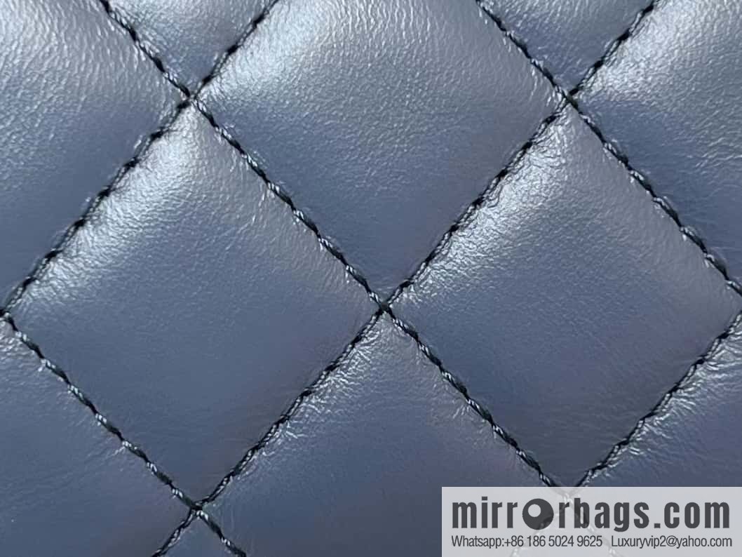 CHANEL 23K autumn and winter series mini Kelly bag AP3435 blue