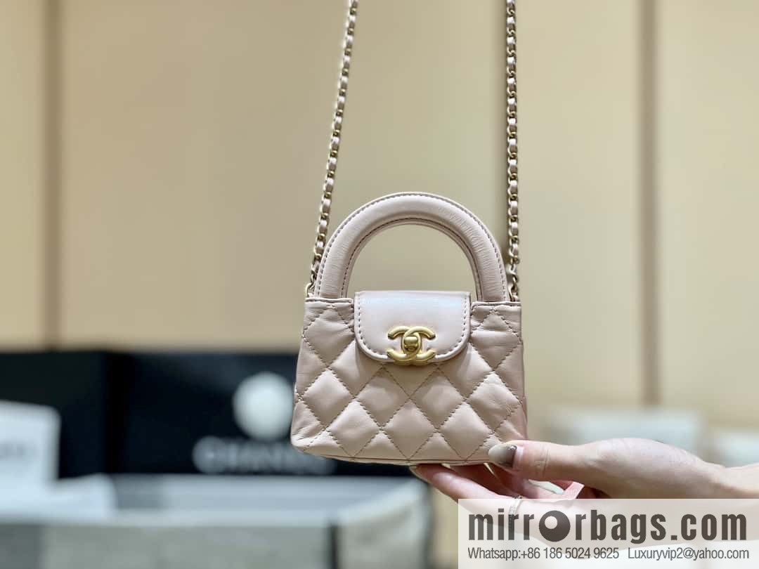 CHANEL 23K autumn and winter series mini Kelly bag AP3435 pink
