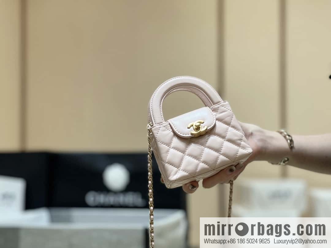 CHANEL 23K autumn and winter series mini Kelly bag AP3435 pink