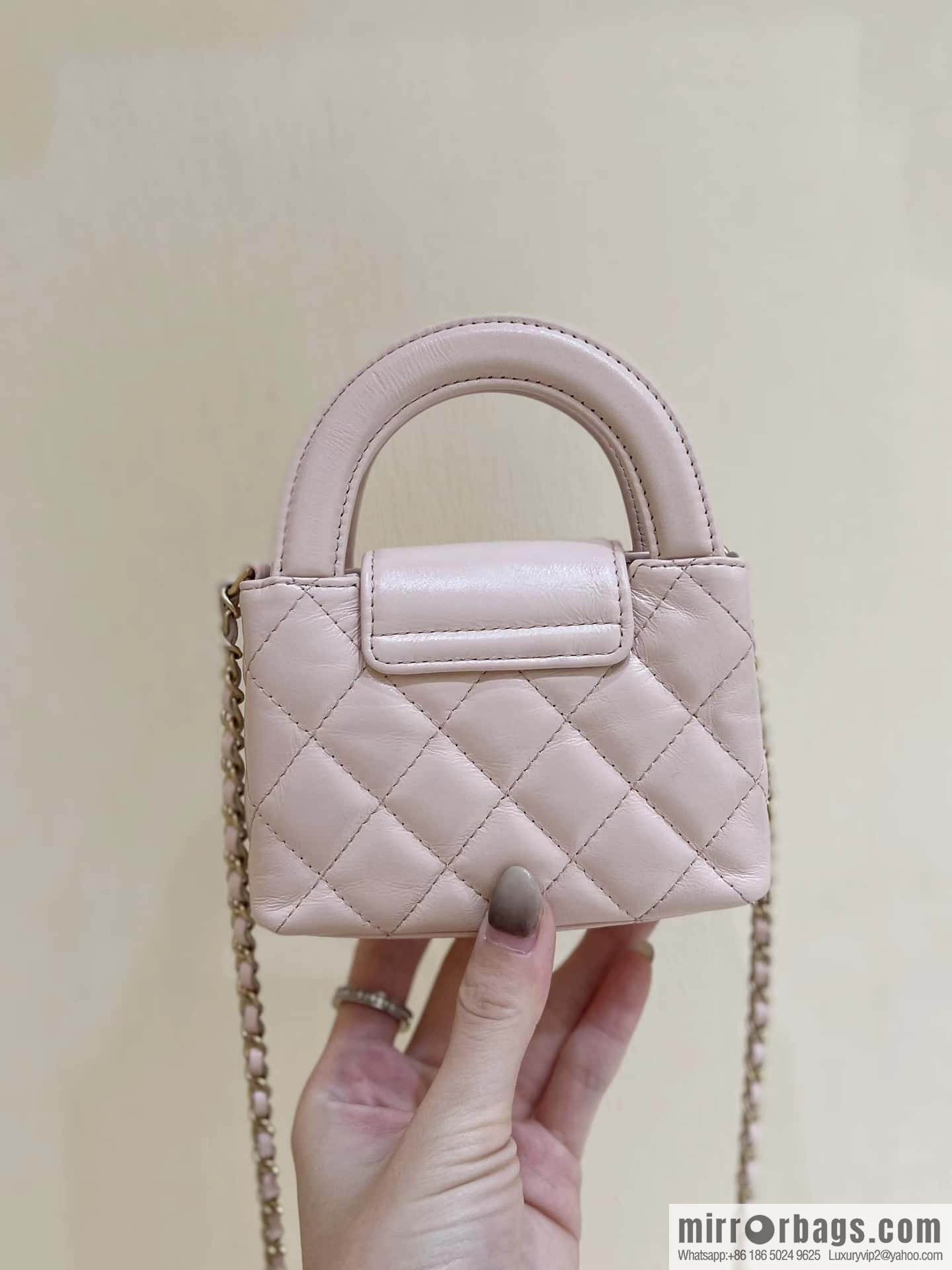 CHANEL 23K autumn and winter series mini Kelly bag AP3435 pink
