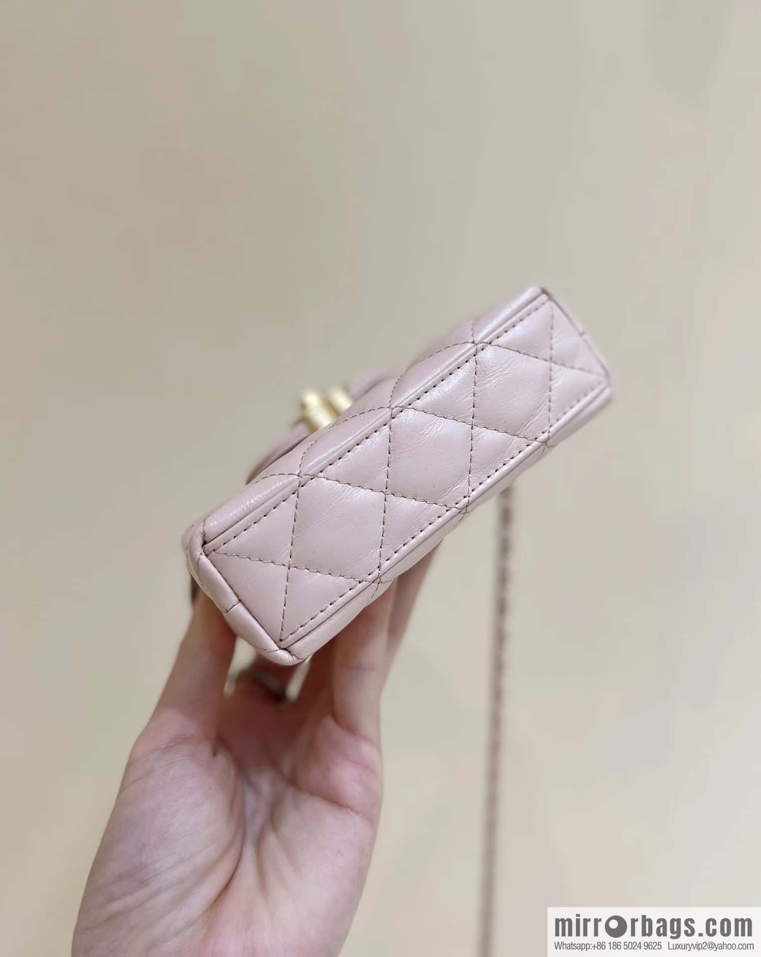 CHANEL 23K autumn and winter series mini Kelly bag AP3435 pink