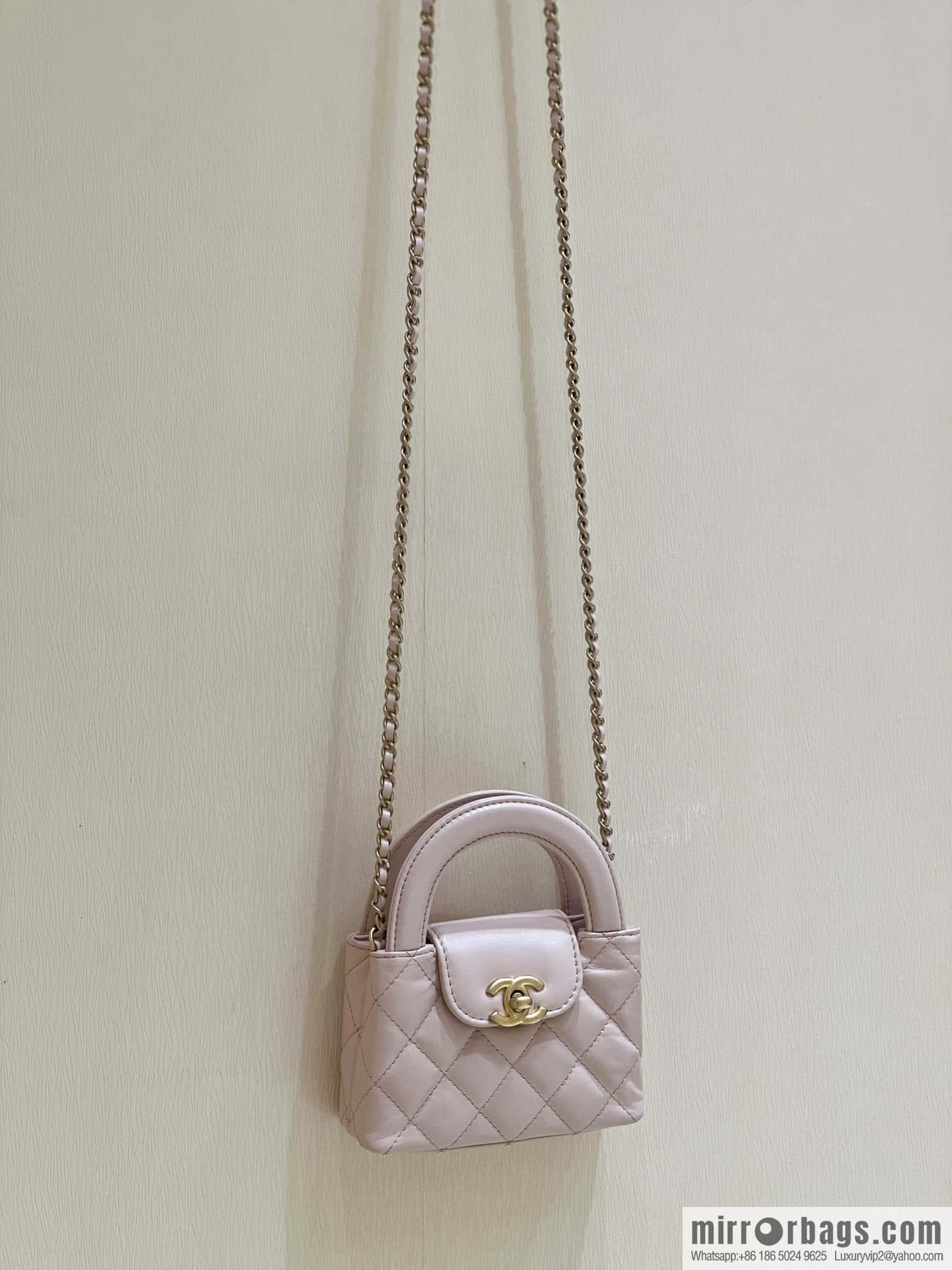 CHANEL 23K autumn and winter series mini Kelly bag AP3435 pink