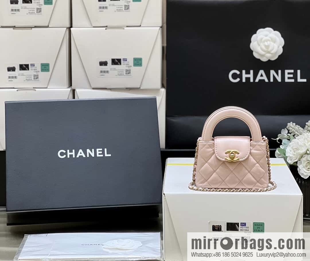 CHANEL 23K autumn and winter series mini Kelly bag AP3435 pink