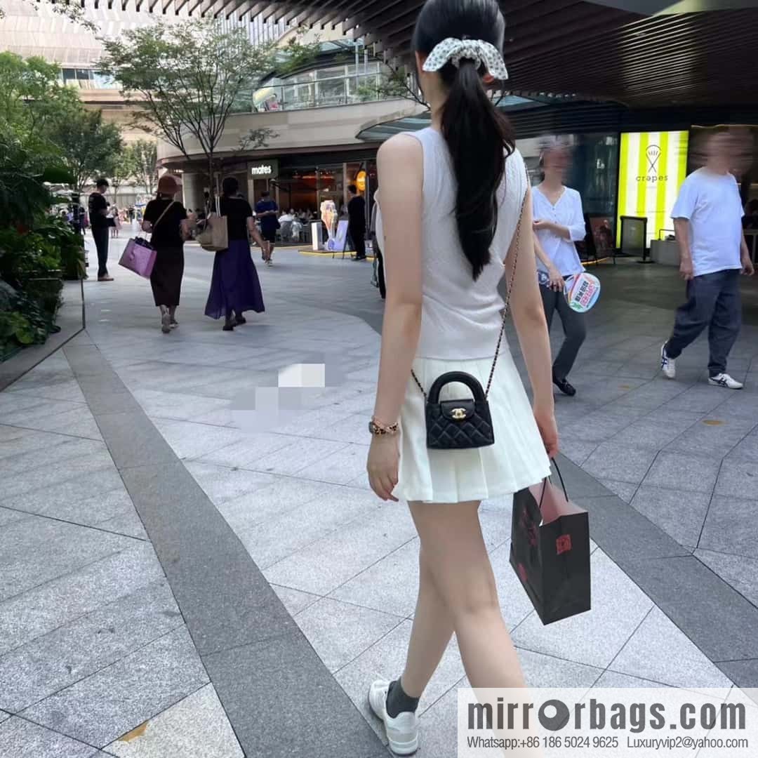 CHANEL 23K autumn and winter series mini Kelly bag AP3435 black