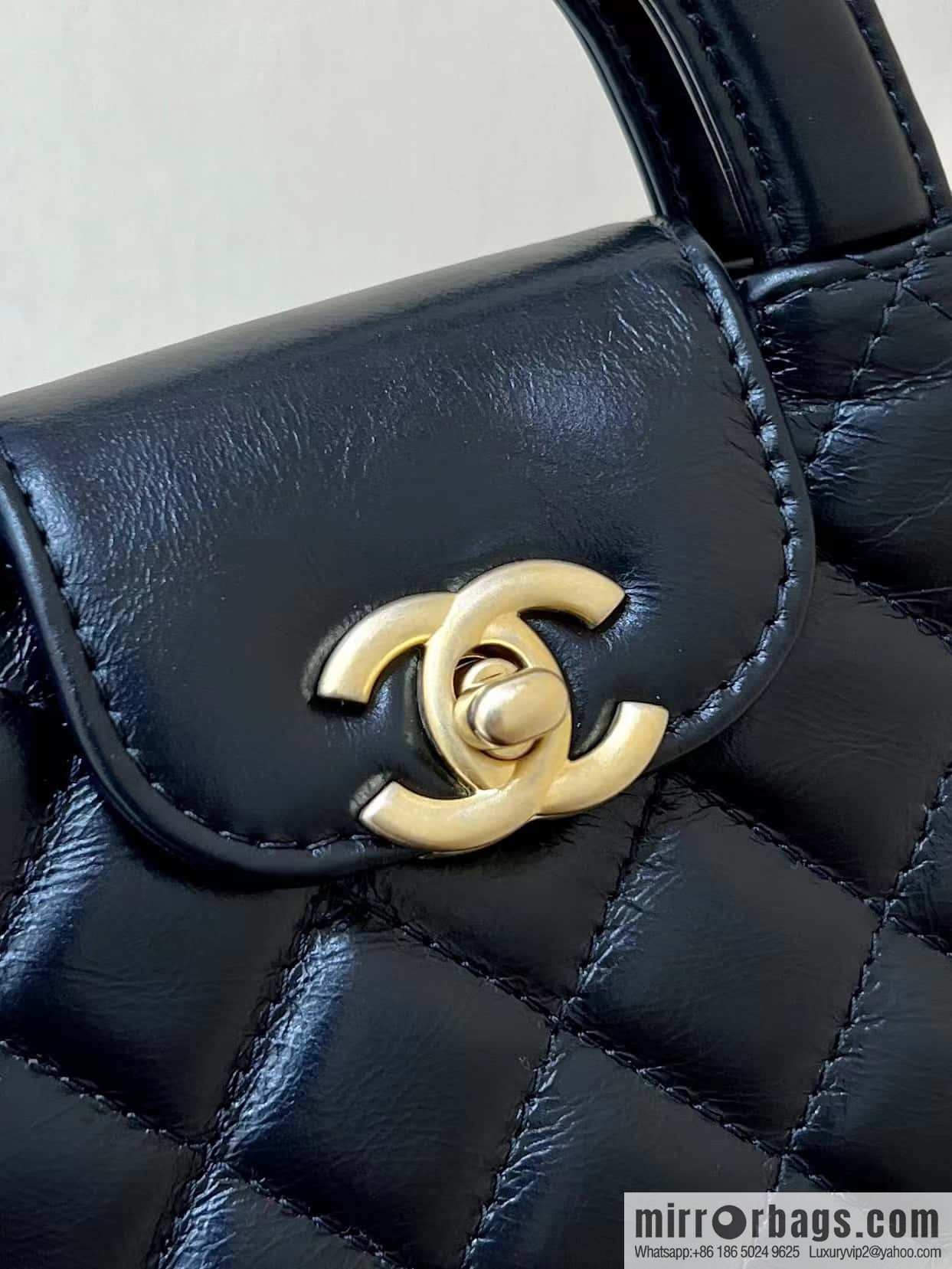 CHANEL 23K autumn and winter series mini Kelly bag AP3435 black