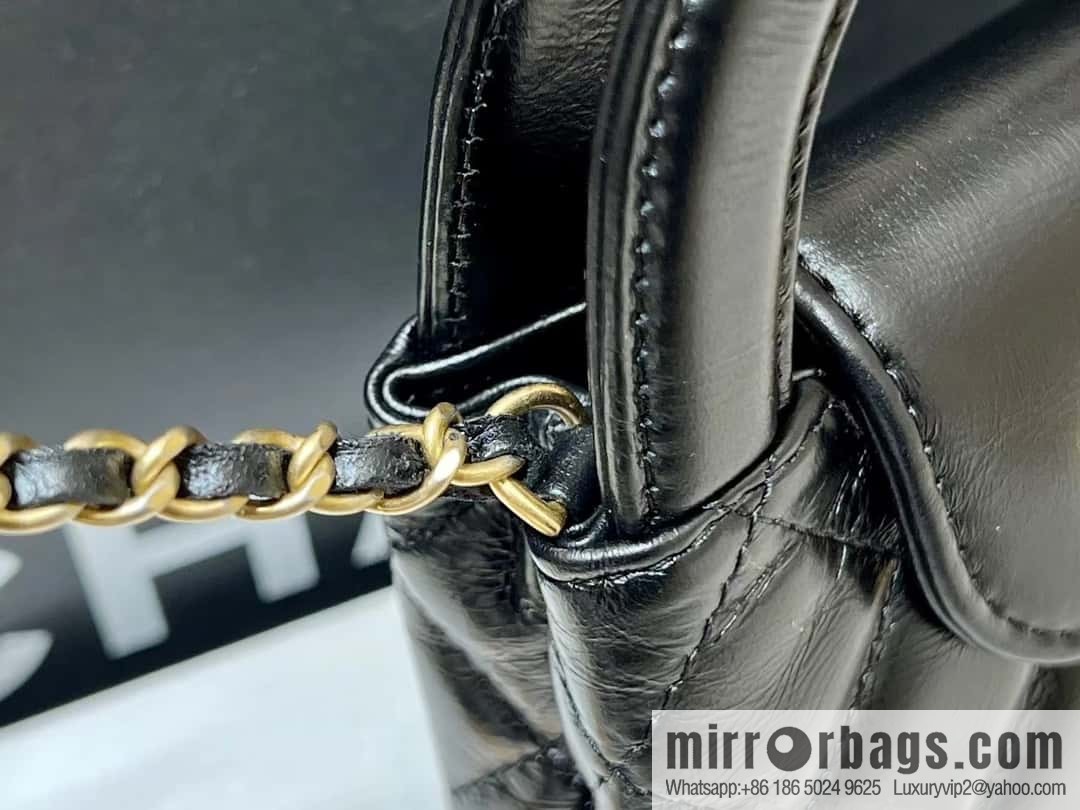 CHANEL 23K autumn and winter series mini Kelly bag AP3435 black