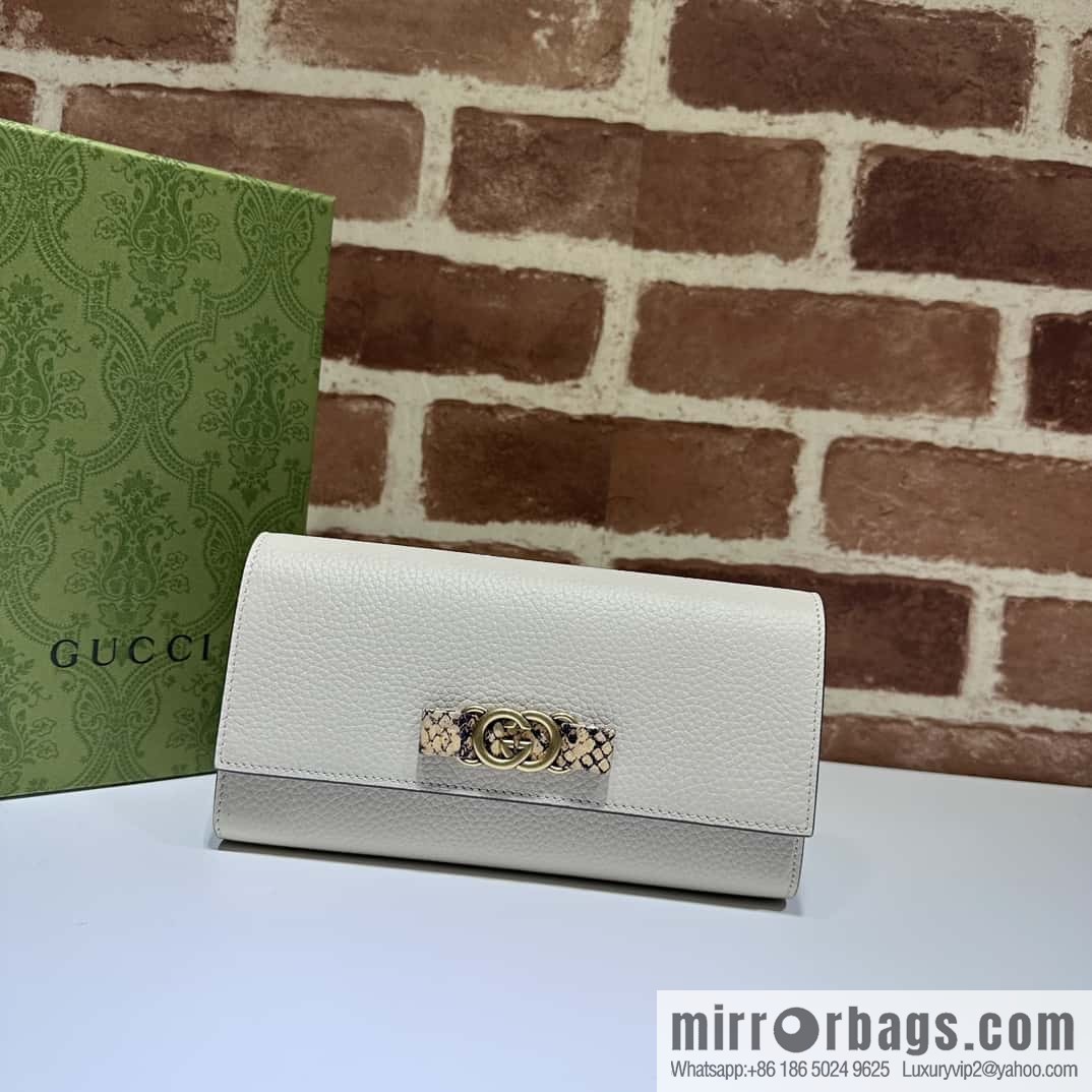 GUCCI Gucci 23 autumn and winter, women's wallet 750461 beige