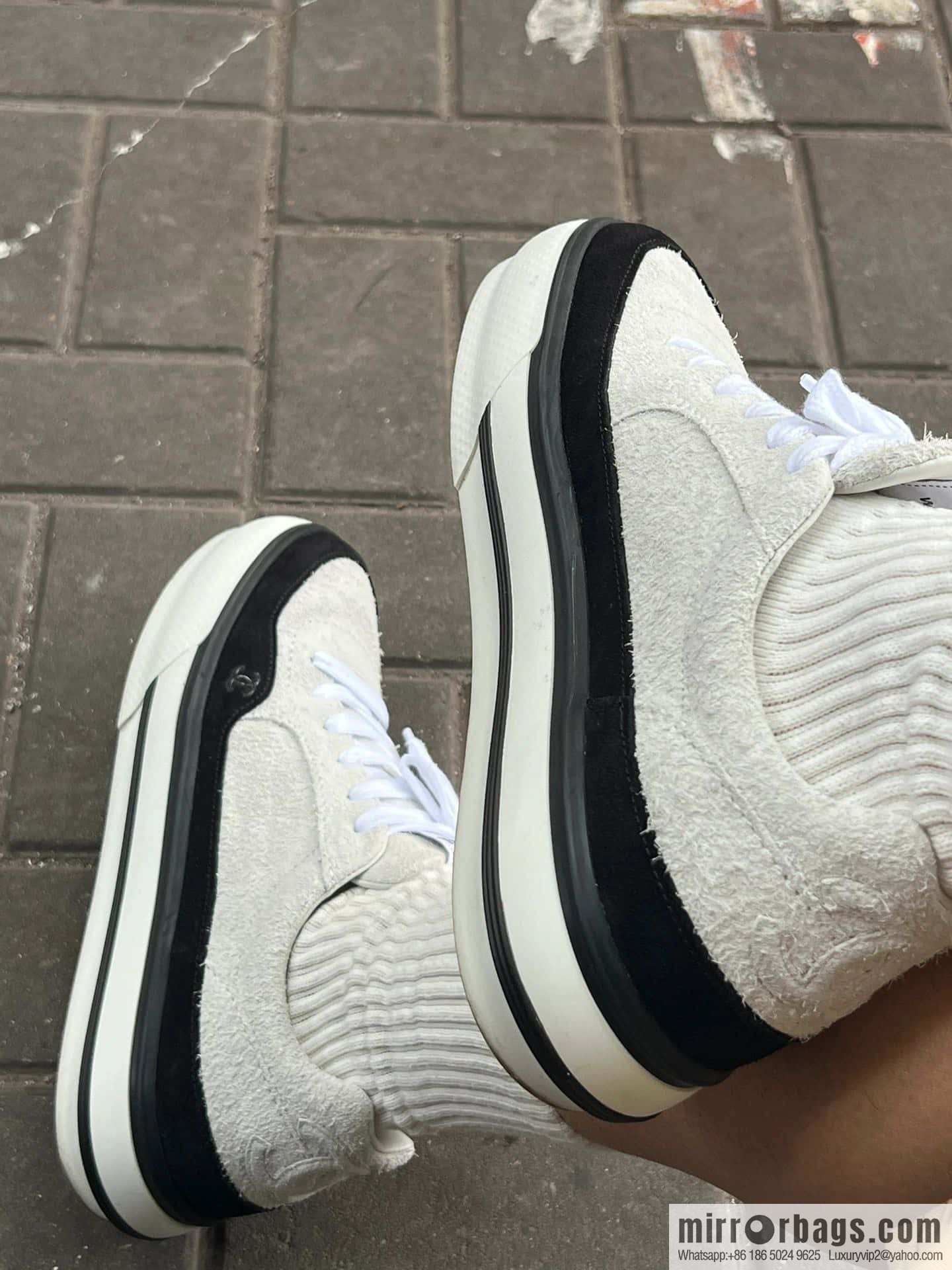 CHANEL Xiaoxiang Thick-soled heightening casual sports board shoes