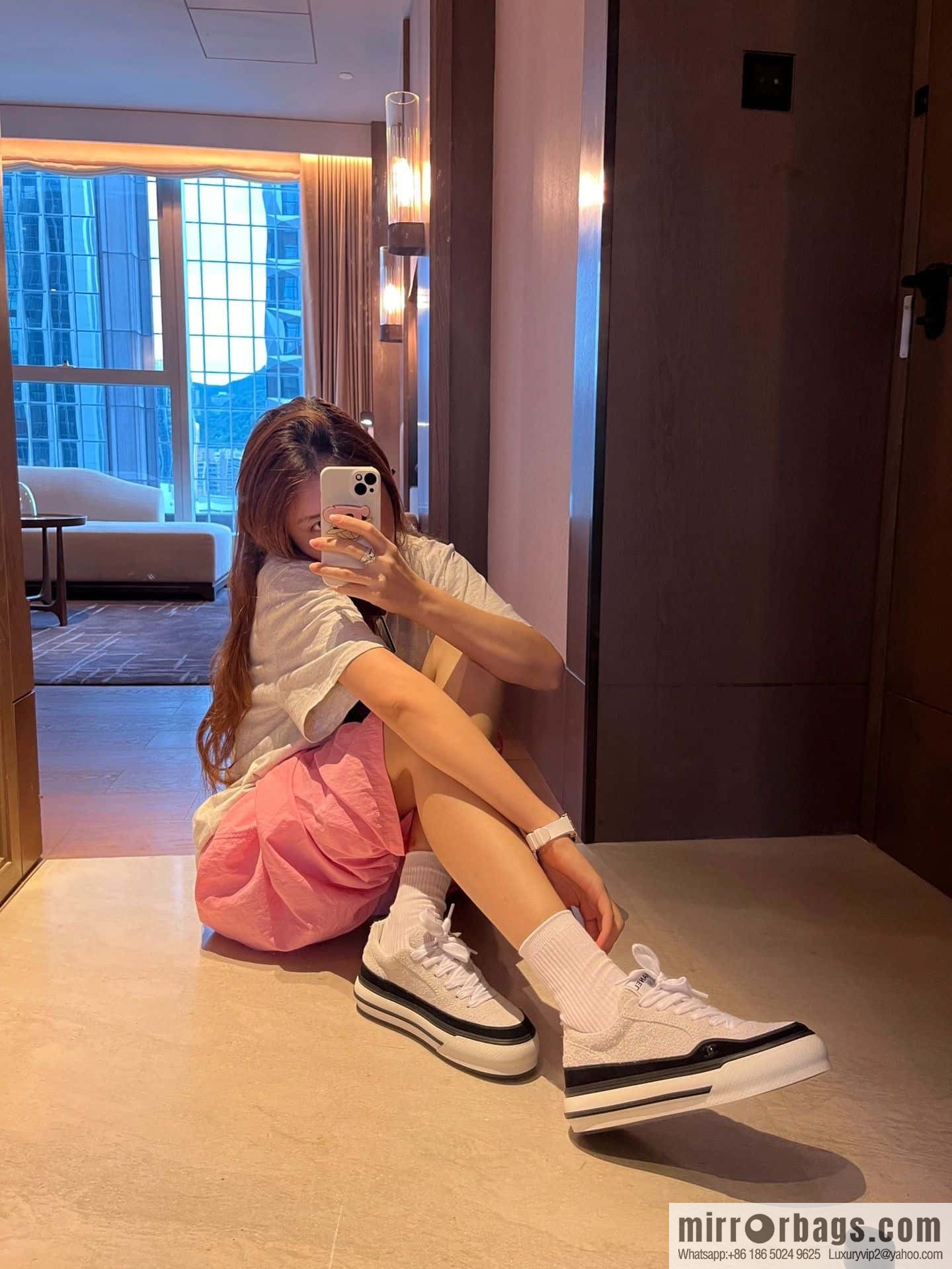 CHANEL Xiaoxiang Thick-soled heightening casual sports board shoes