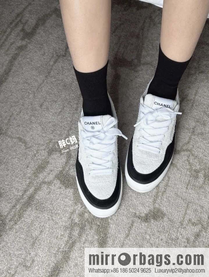 CHANEL Xiaoxiang Thick-soled heightening casual sports board shoes