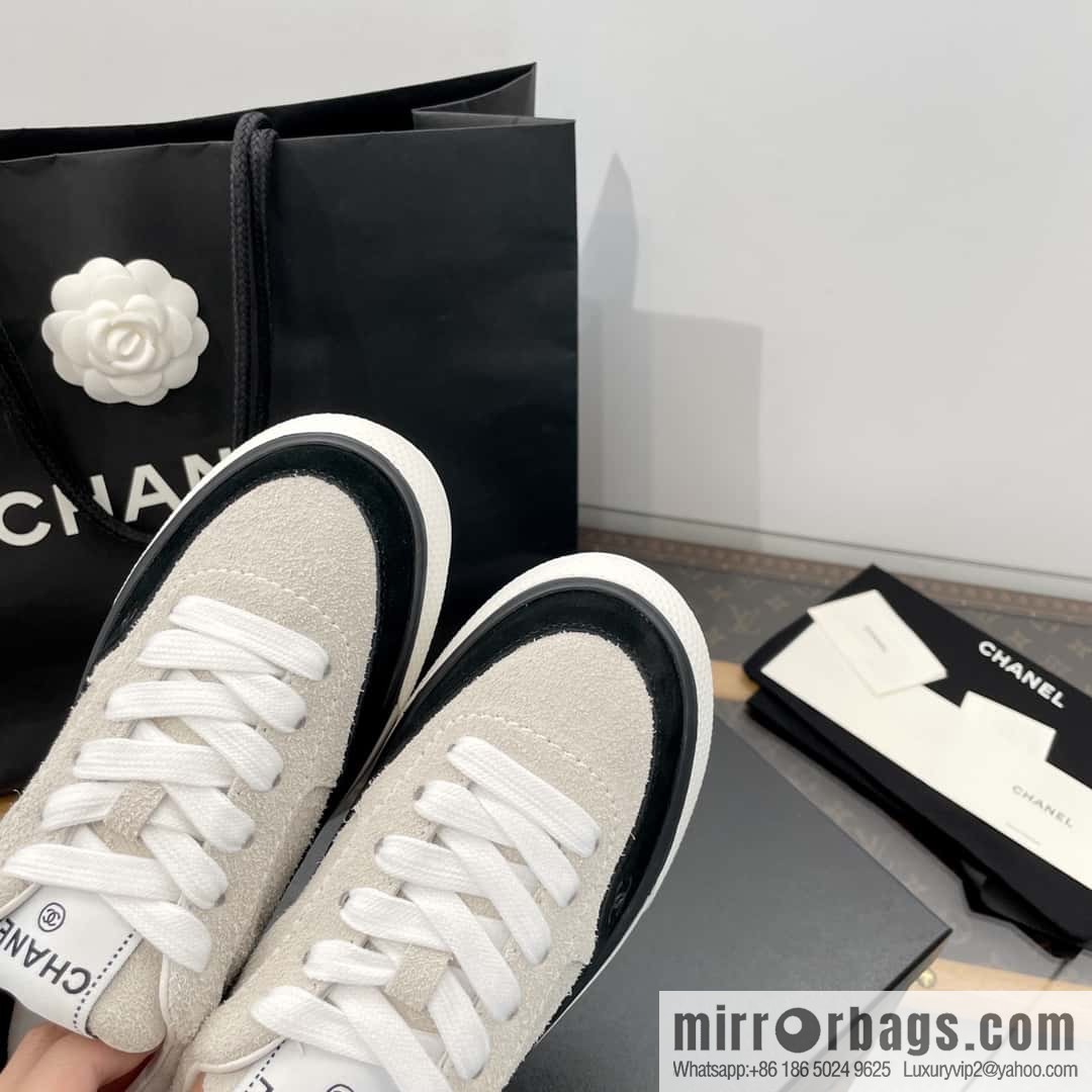CHANEL Xiaoxiang Thick-soled heightening casual sports board shoes
