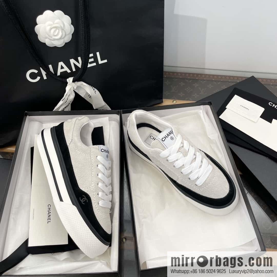 CHANEL Xiaoxiang Thick-soled heightening casual sports board shoes