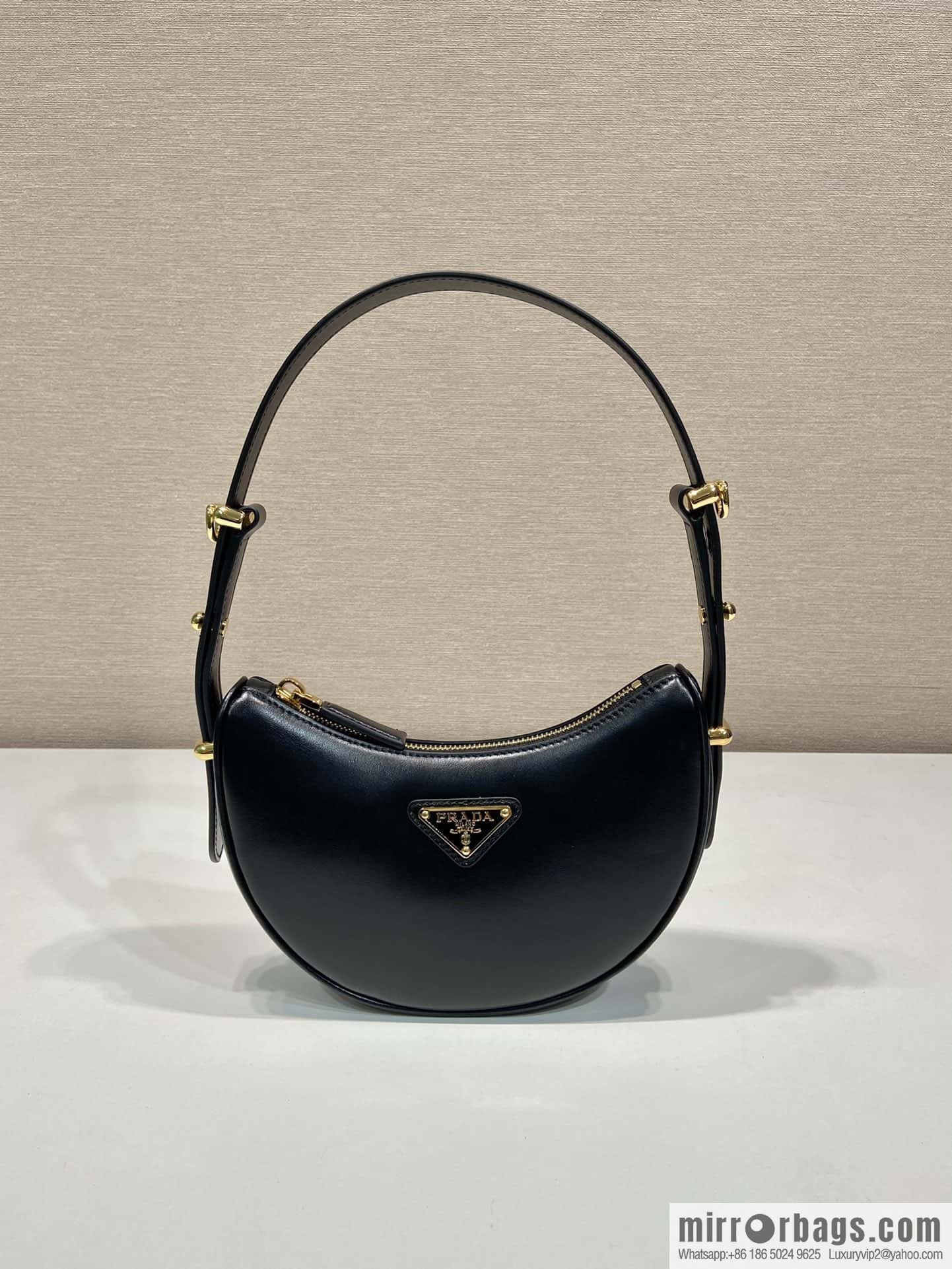 Prada Moon handbag 1BC199 black