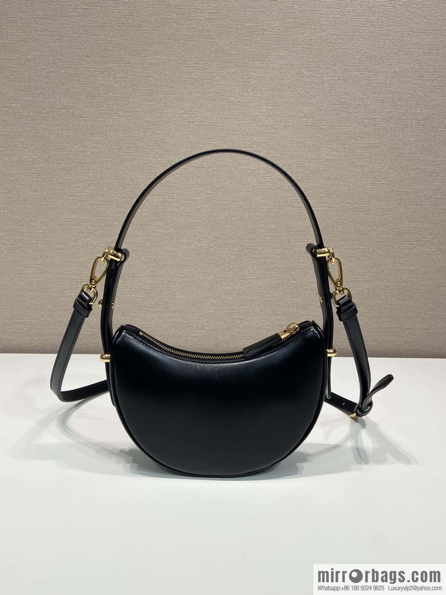Prada Moon handbag 1BC199 black