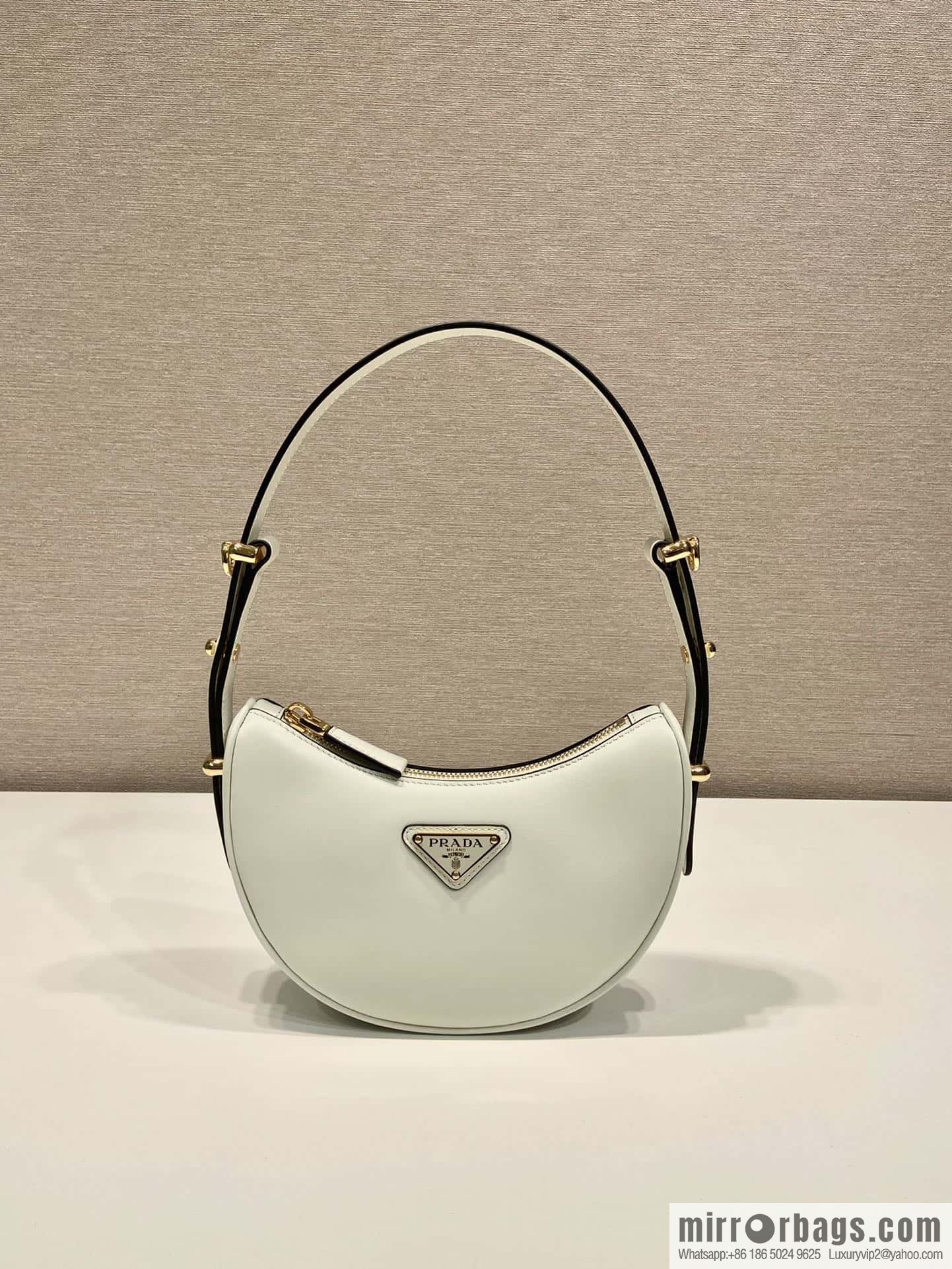 Prada Moon handbag 1BC199 white