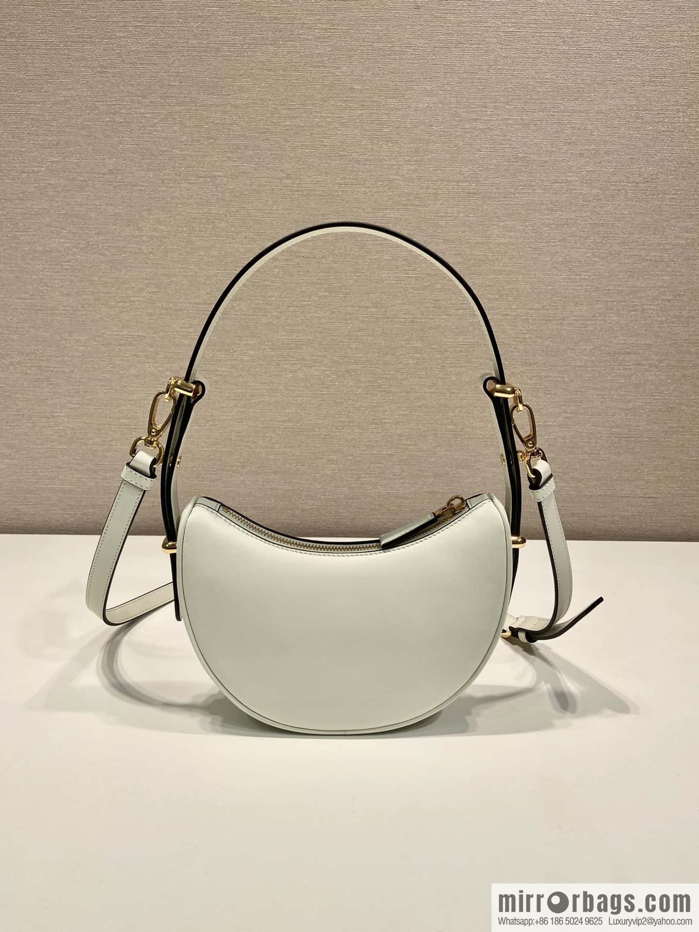 Prada Moon handbag 1BC199 white