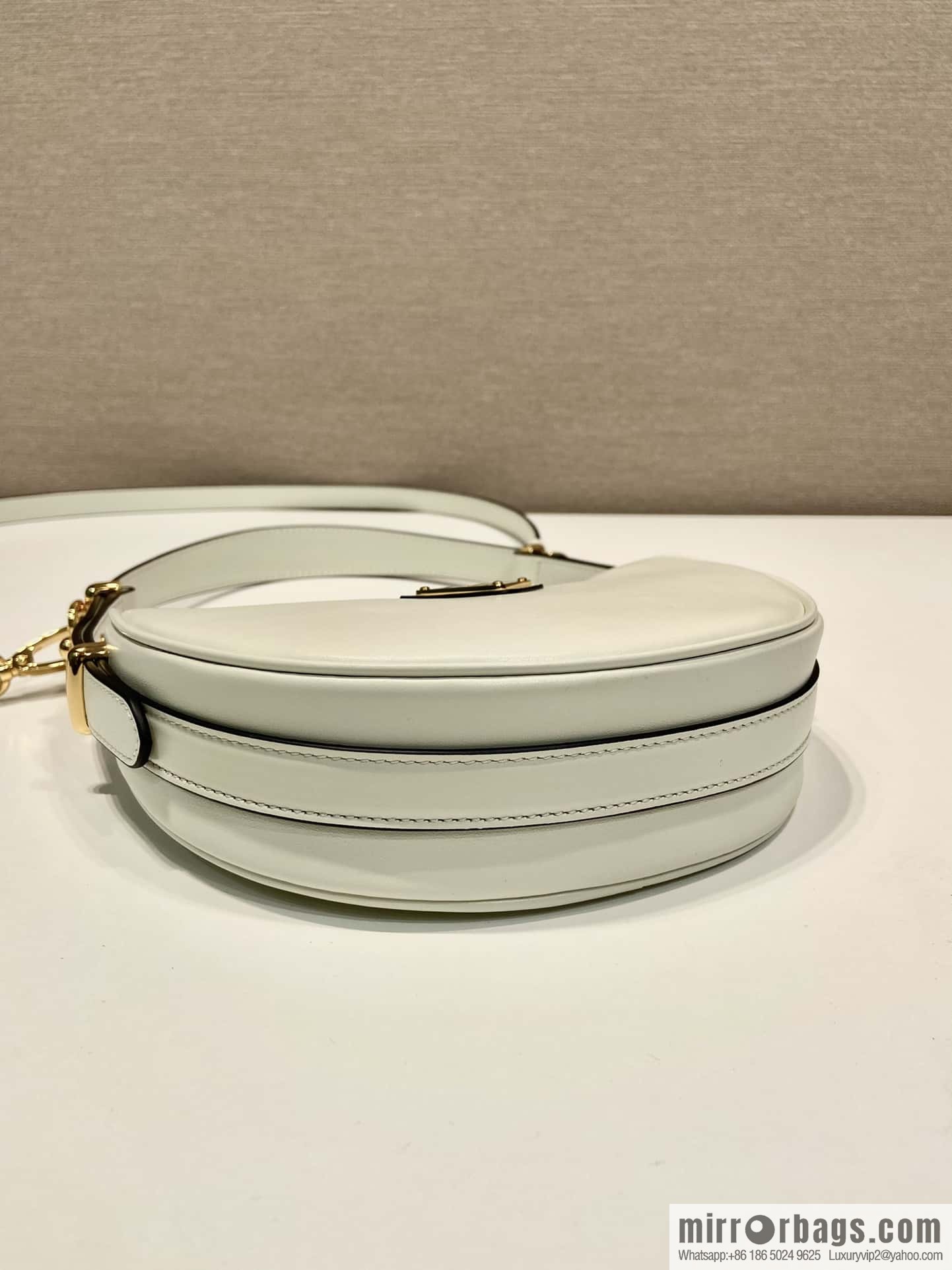 Prada Moon handbag 1BC199 white