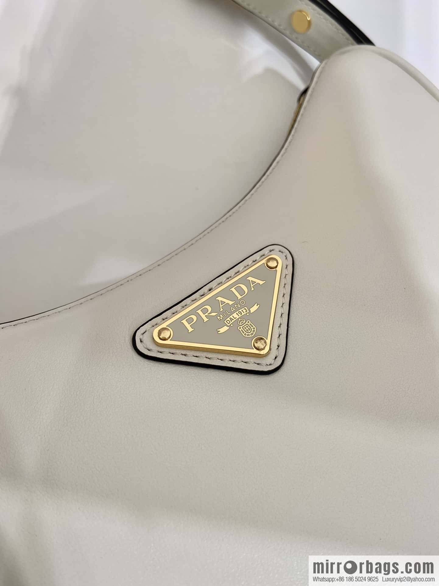 Prada Moon handbag 1BC199 white