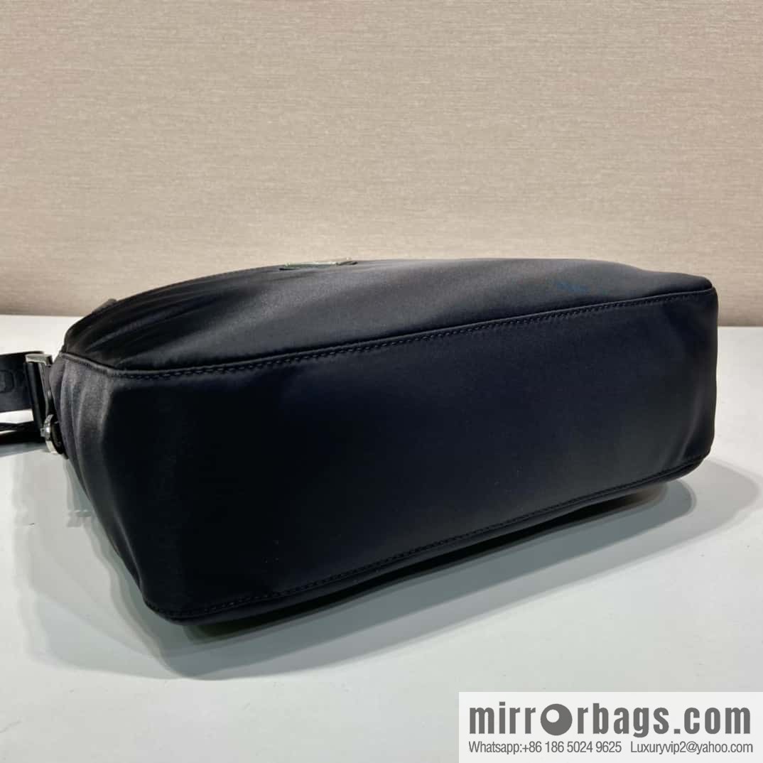 PRADA imported fabric shoulder bag 1BC421