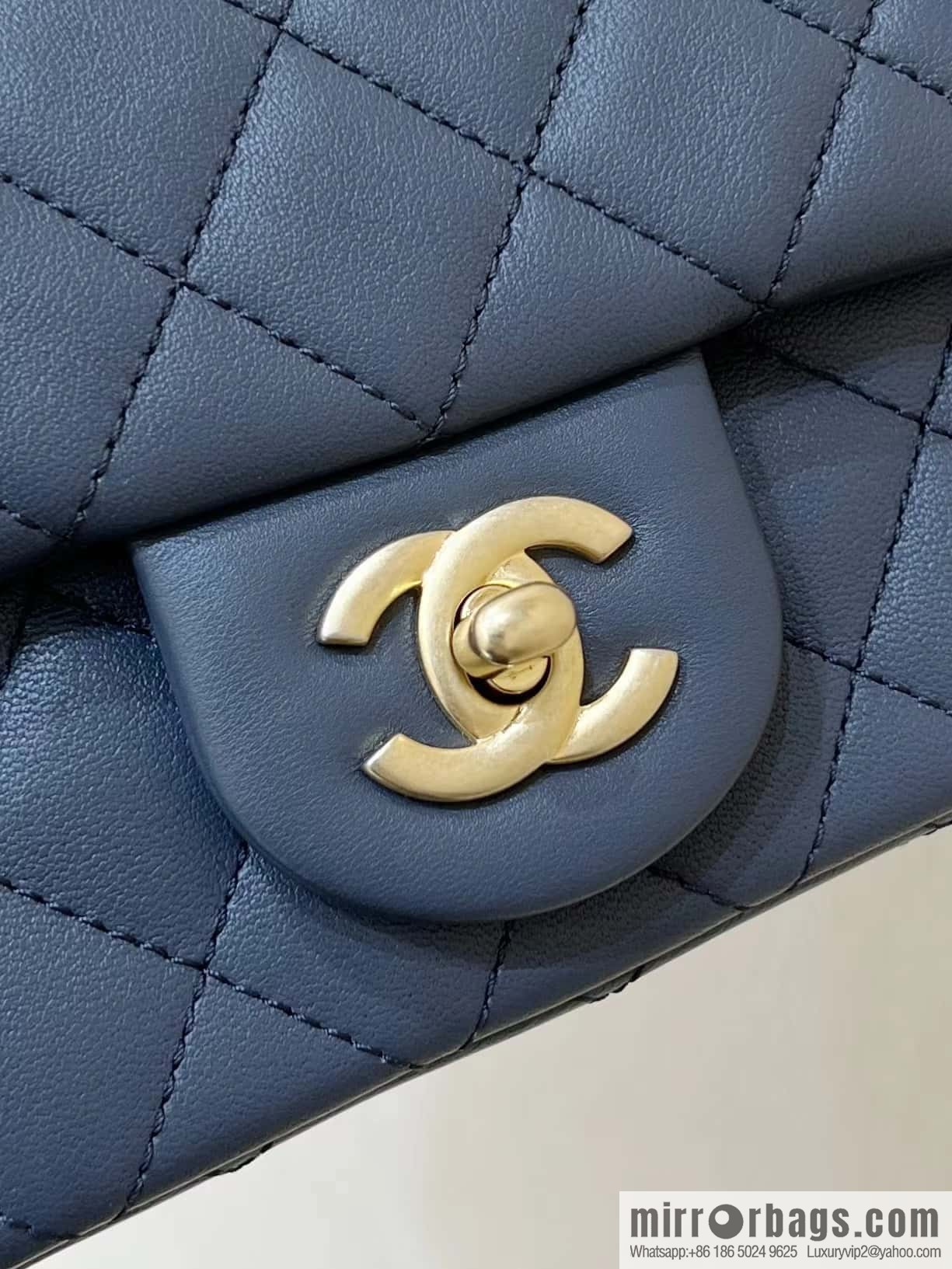 CHANEL 23K new color, pure original small gold ball, classic cf mini AS1786