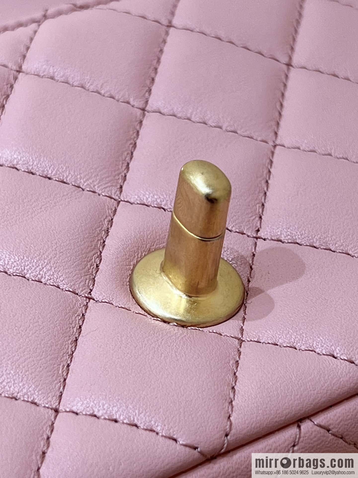 CHANEL 23K new color, pure original small gold ball, large mini20cm AS1787