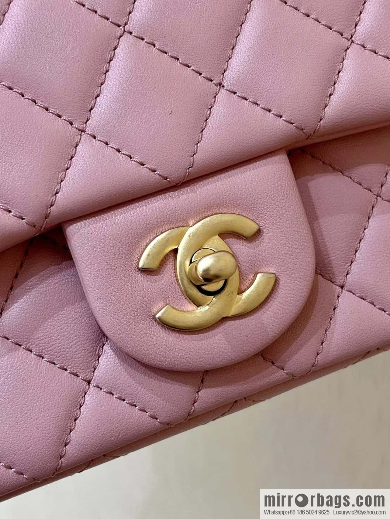 CHANEL 23K new color, pure original small gold ball, large mini20cm AS1787