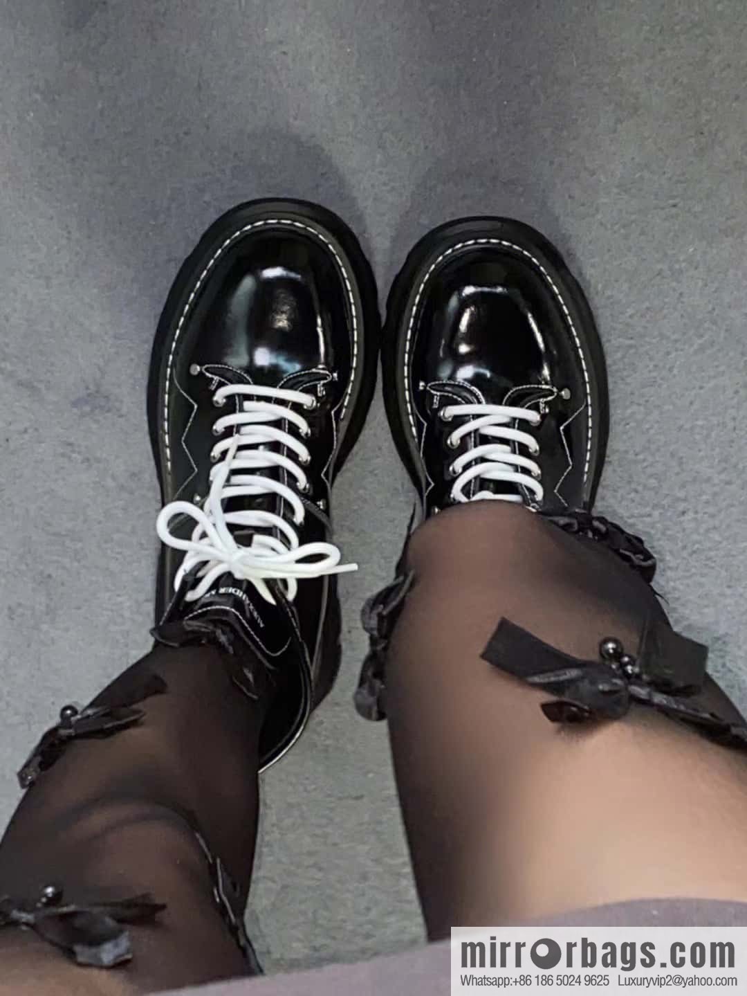 Alexander McQueen, classic Martin boots