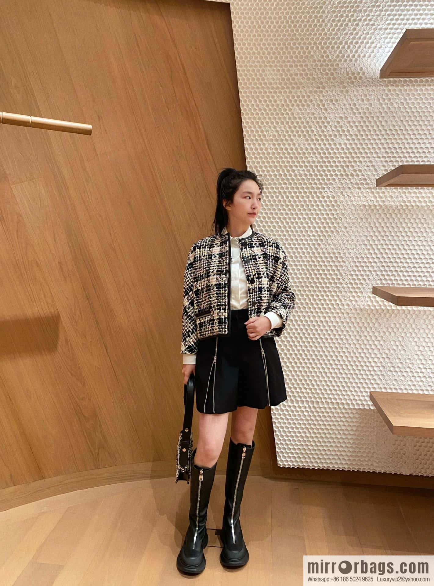 Alexander McQueen Front Zip Platform Knight Boots
