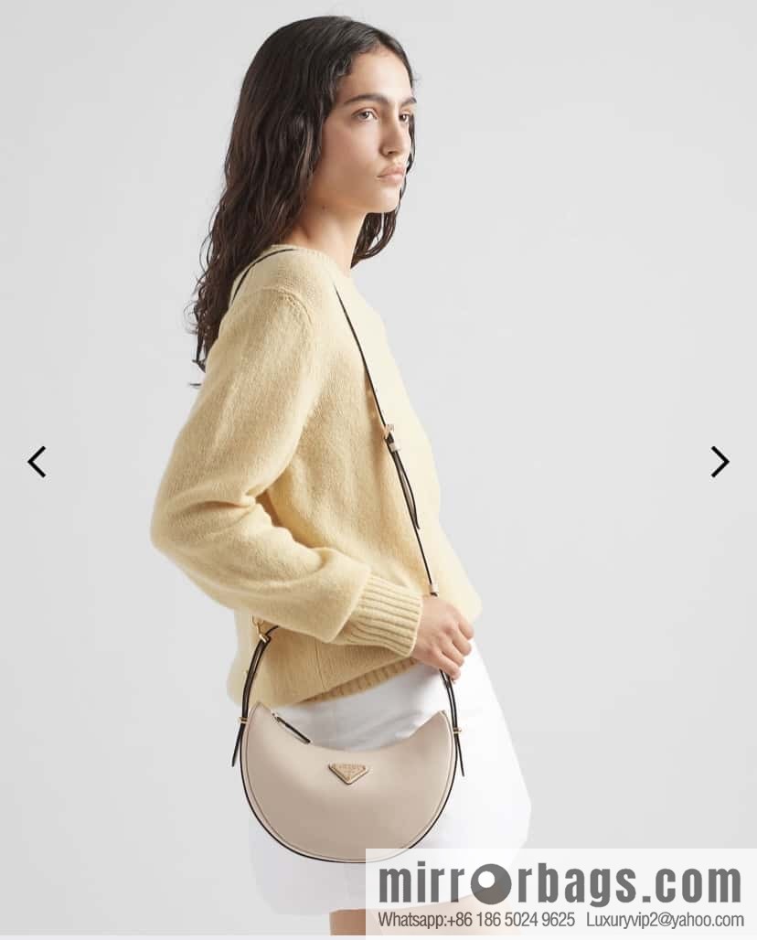 PRADA Moon handbag 1BC194 double shoulder strap