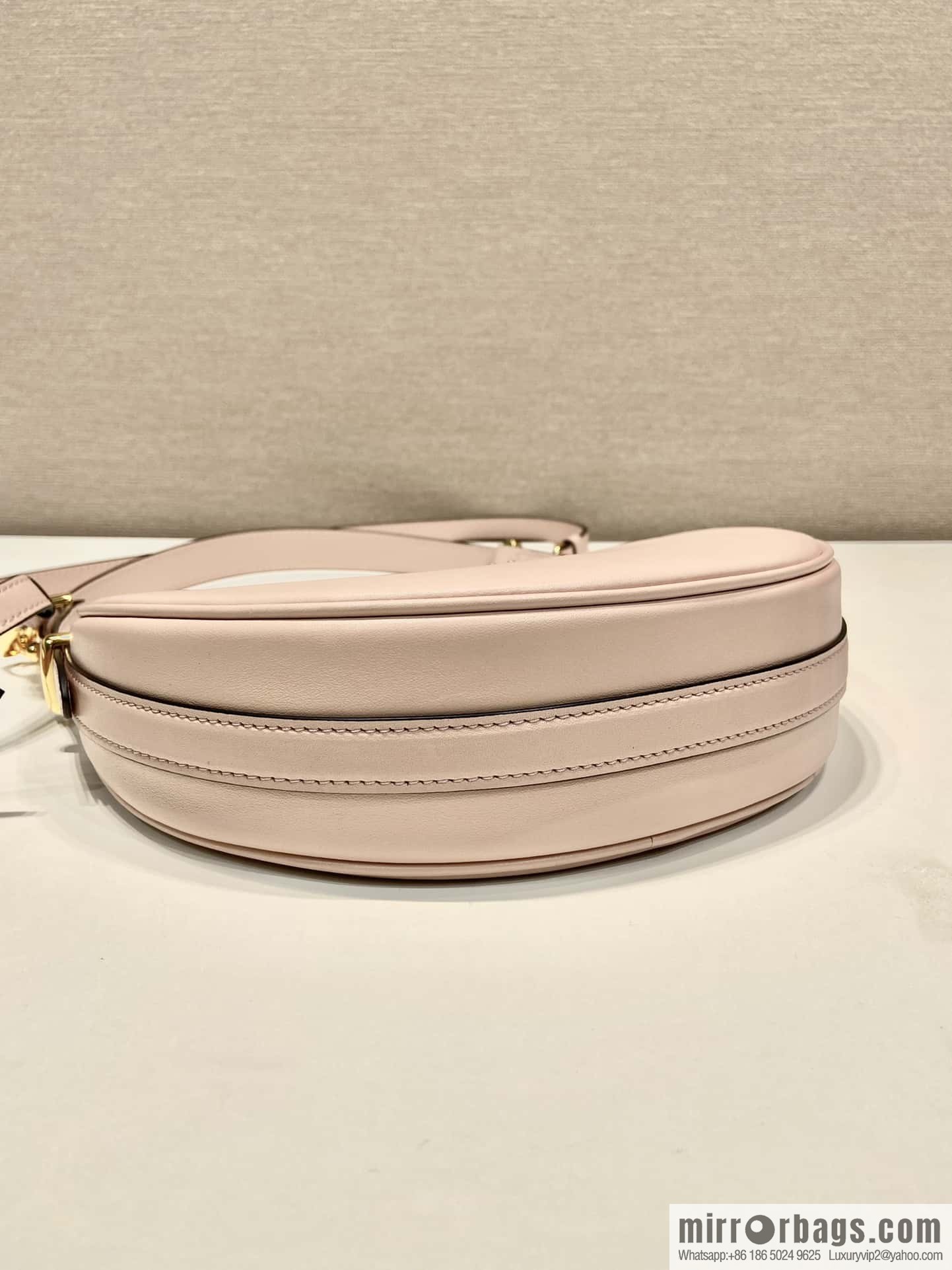 PRADA Moon handbag 1BC194 double shoulder strap