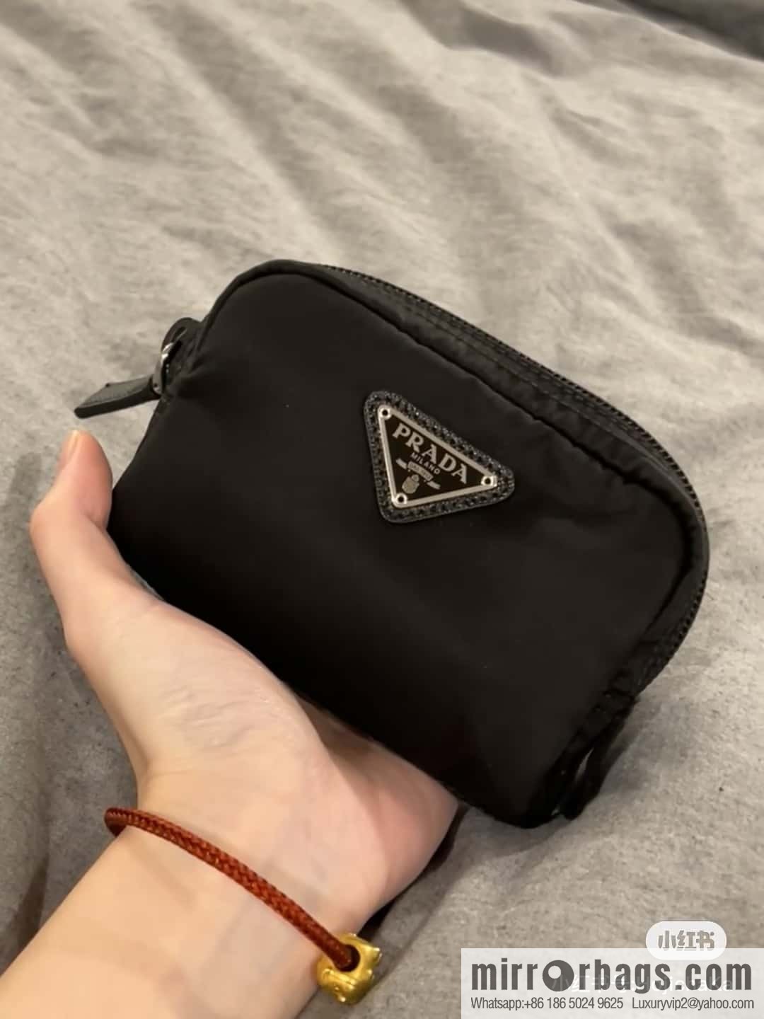 PRADA Re-Nylon Recycled Nylon Small Hand Bag 1NA339