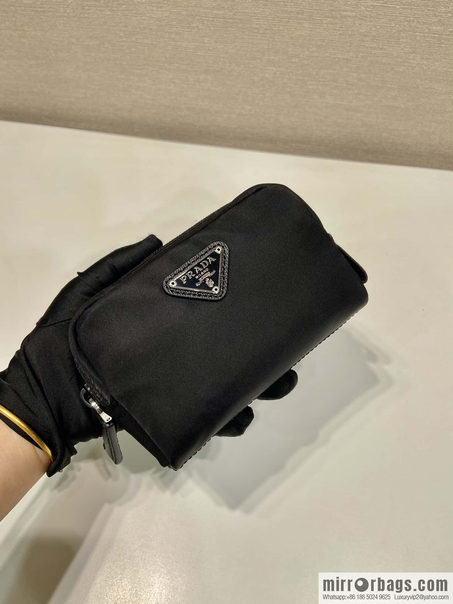 PRADA Re-Nylon Recycled Nylon Small Hand Bag 1NA339