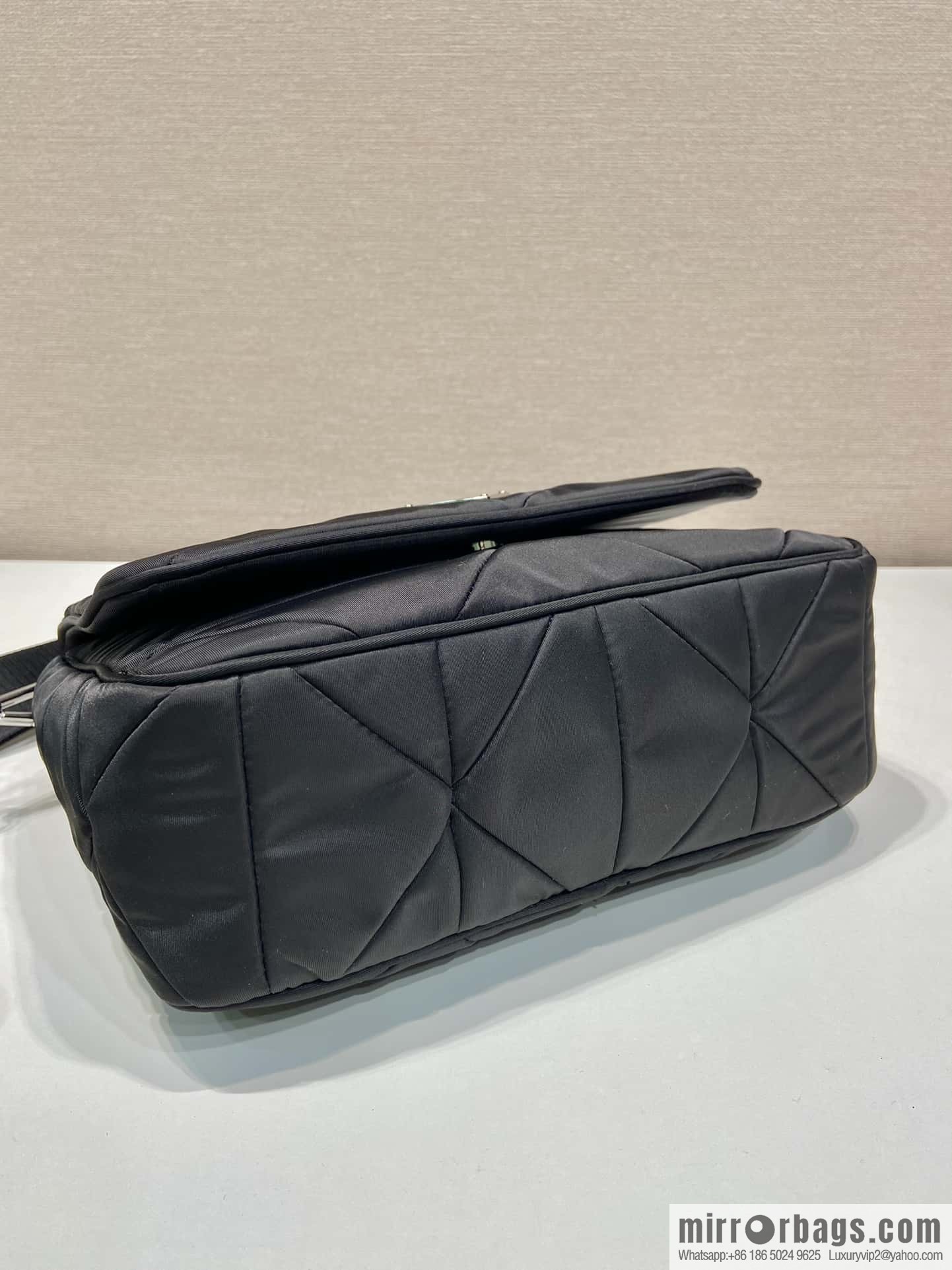 PRADA three-in-one, imported nylon fabric crossbody bag 1BD290